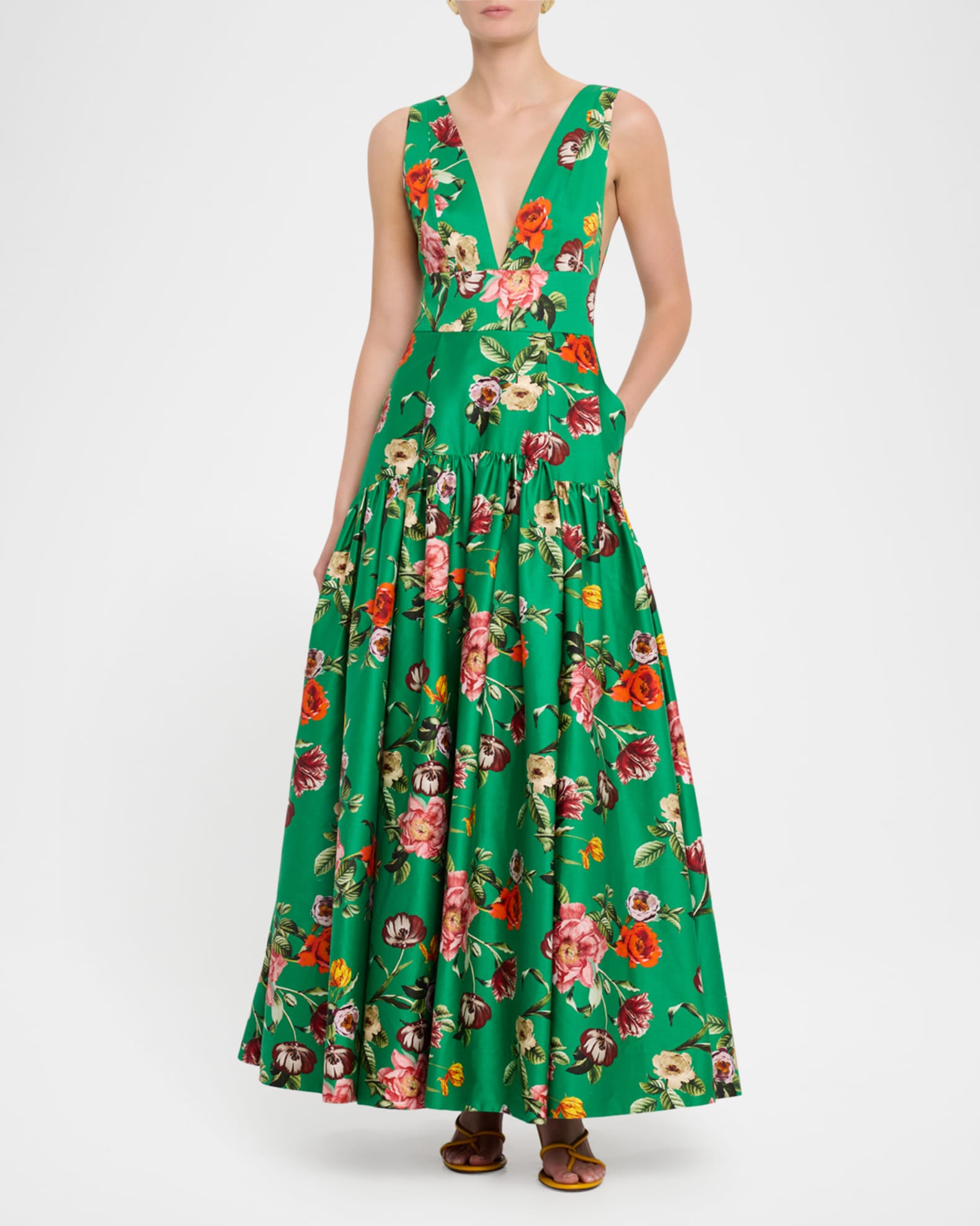 Alice+Olivia■ Lila Maxi Dress ■ドレス Alice + Olivia Lila Structured Maxi Dress | Neiman Marcus