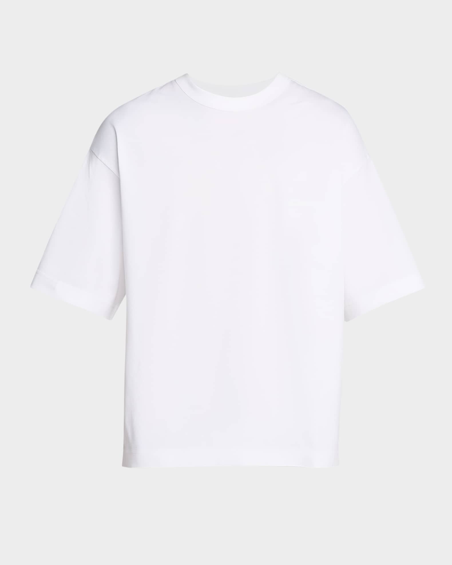 Men's Mercerized Jersey Crewneck T-Shirt 0