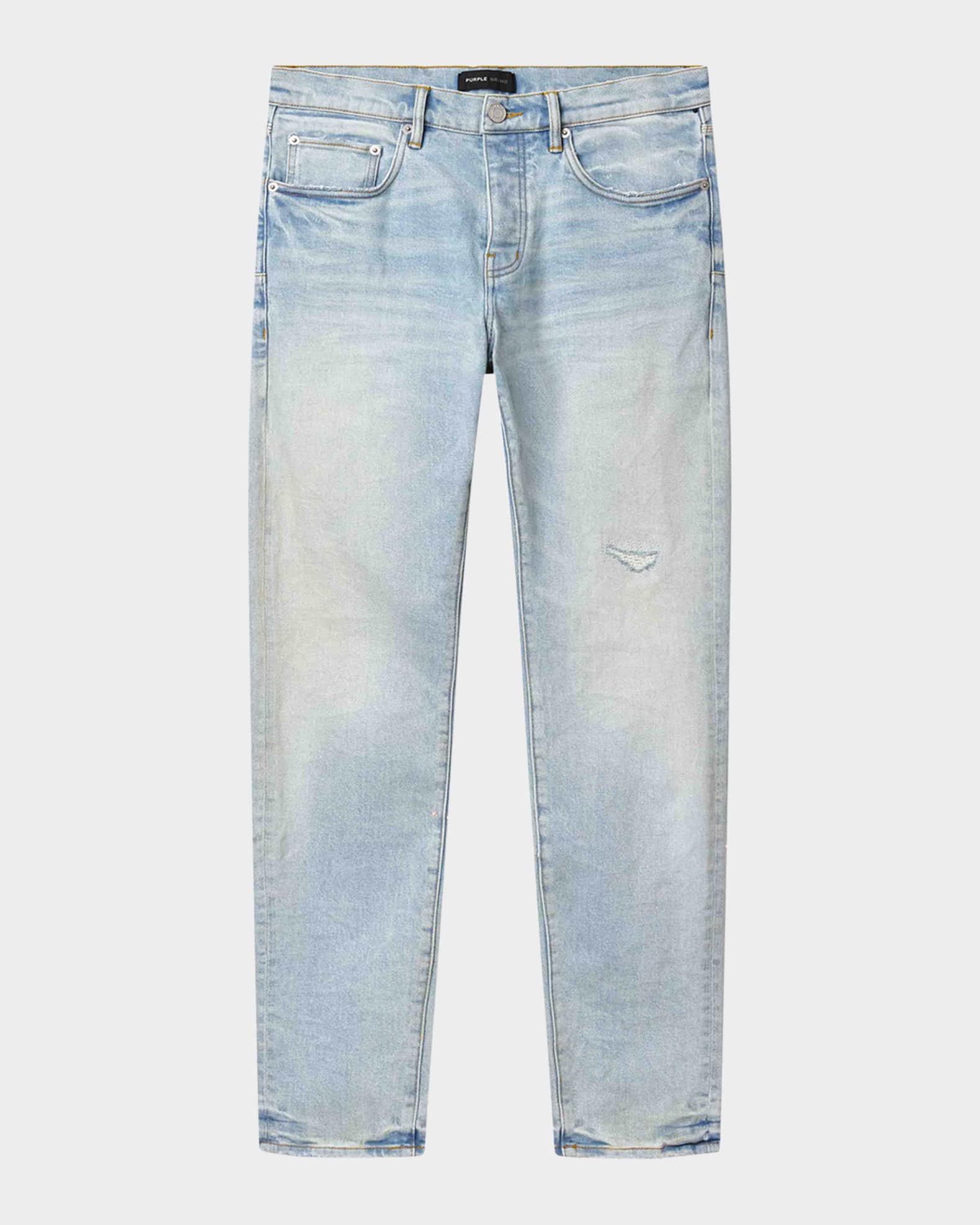 Men's P001 Distressed Skinny Jeans 0