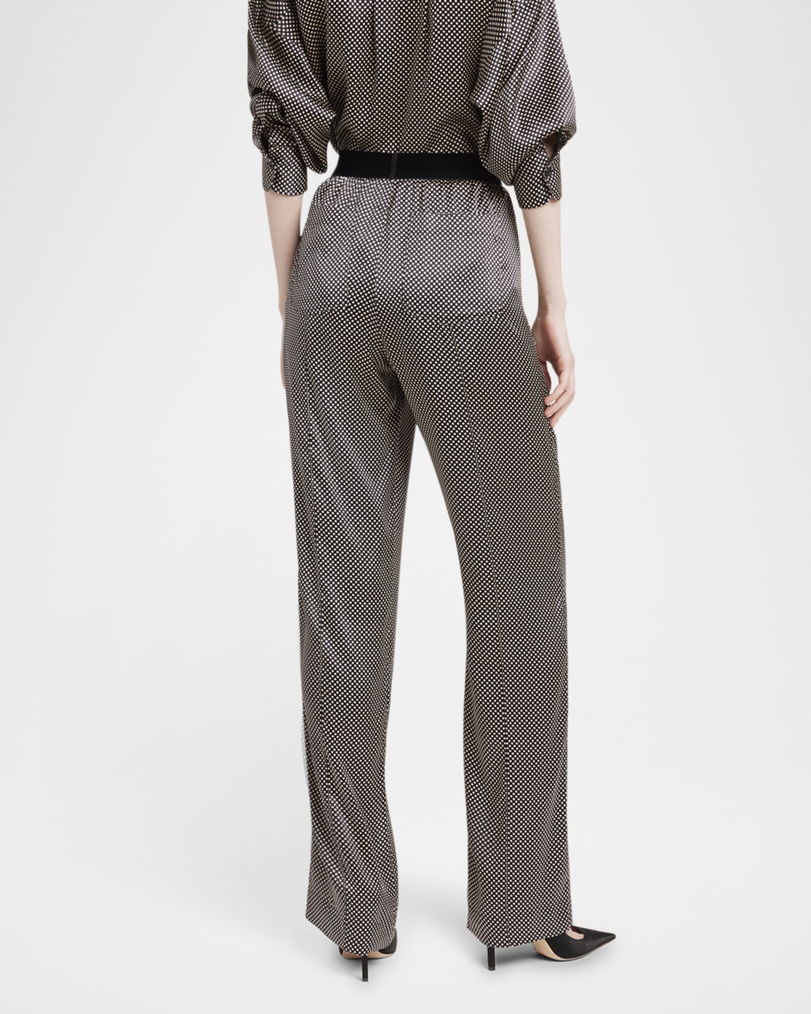 【関税＆送料込み】Tom Ford Pj Stretch Pants TOM FORD Stretch Silk Satin Pajama Pants | Nordstrom
