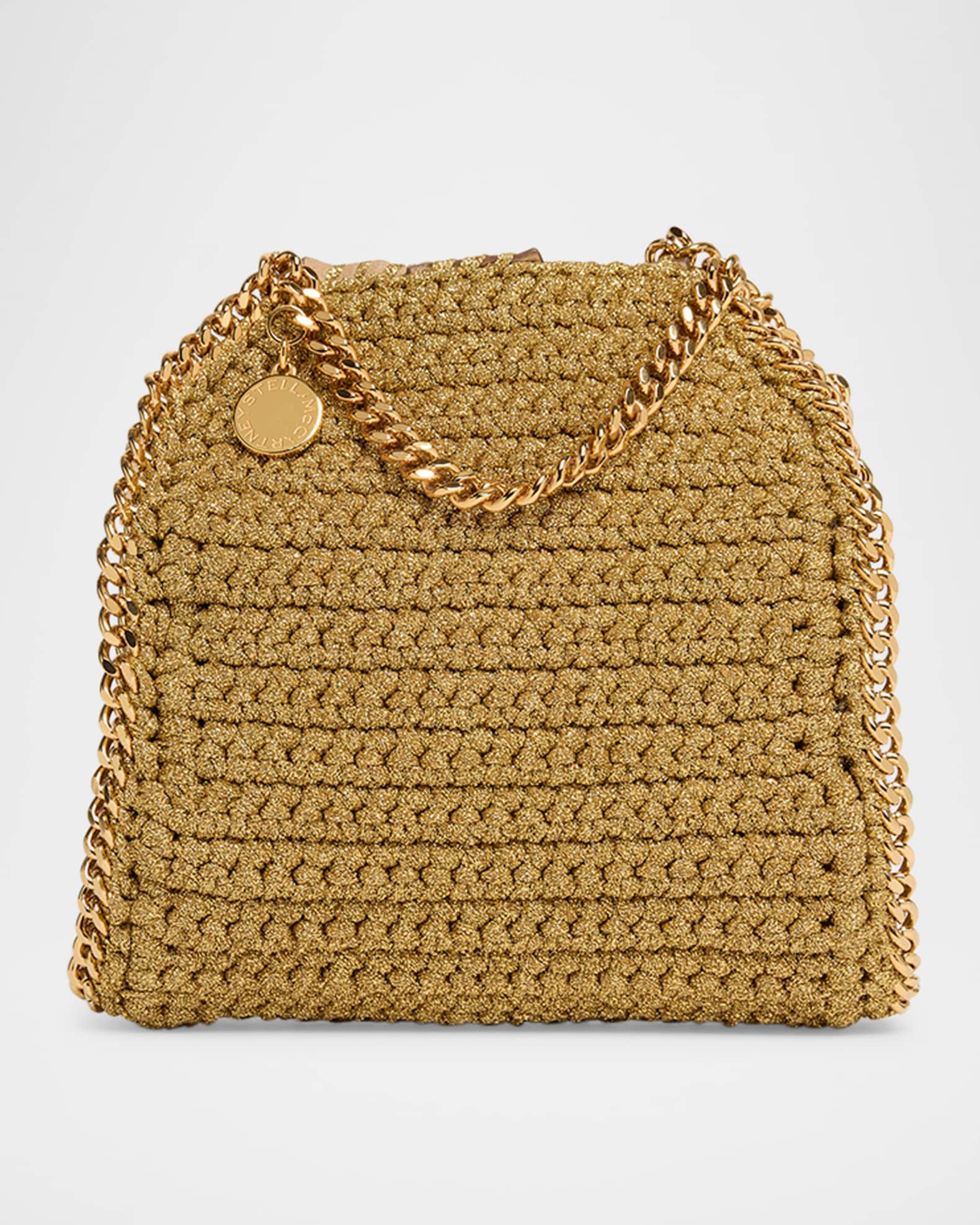 Falabella Tiny Crochet Chain Crossbody Bag 0
