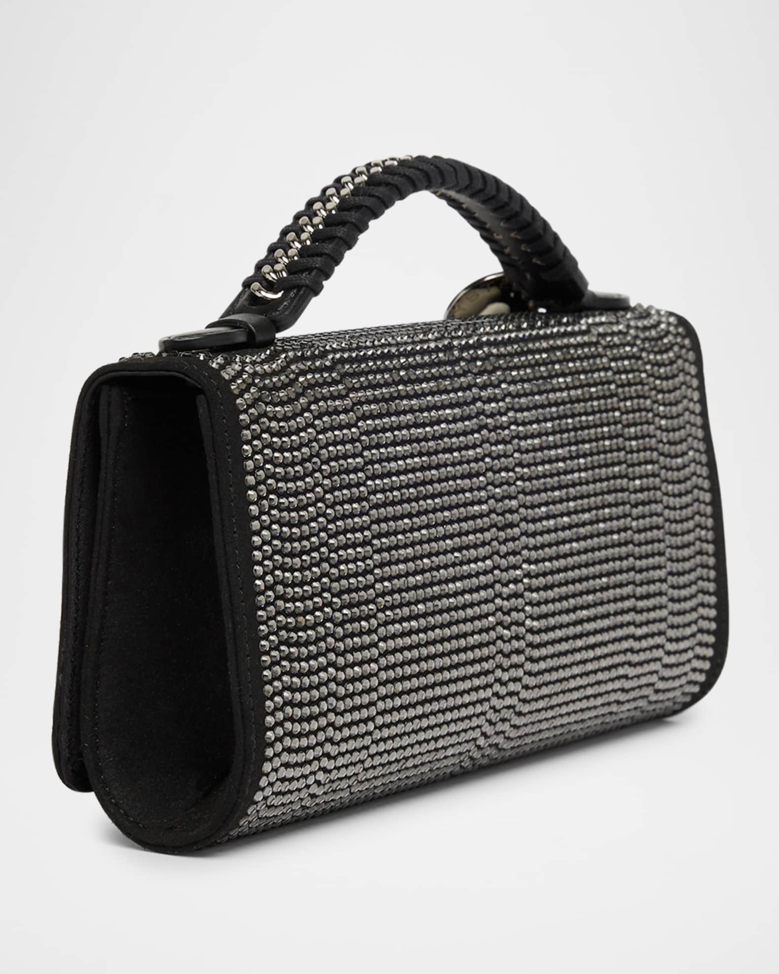 ハンドバッグ Stella Mccartney Falabella Beauty Case Stella McCartney Falabella Crystal Alter Suede Top-Handle