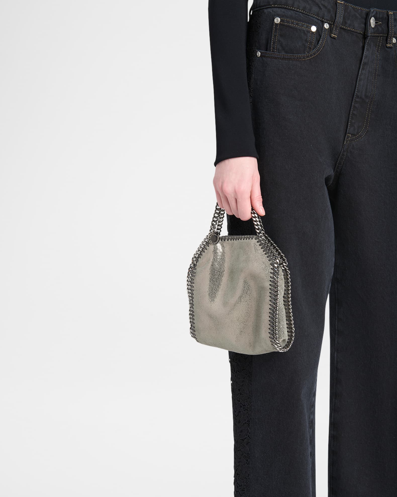 Falabella Tiny Eco Shiny Top-Handle Bag 1