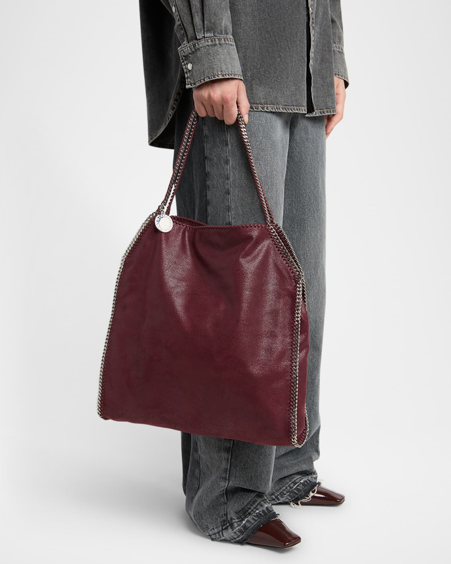Falabella Babybella Eco Vegan Leather Tote Bag 1