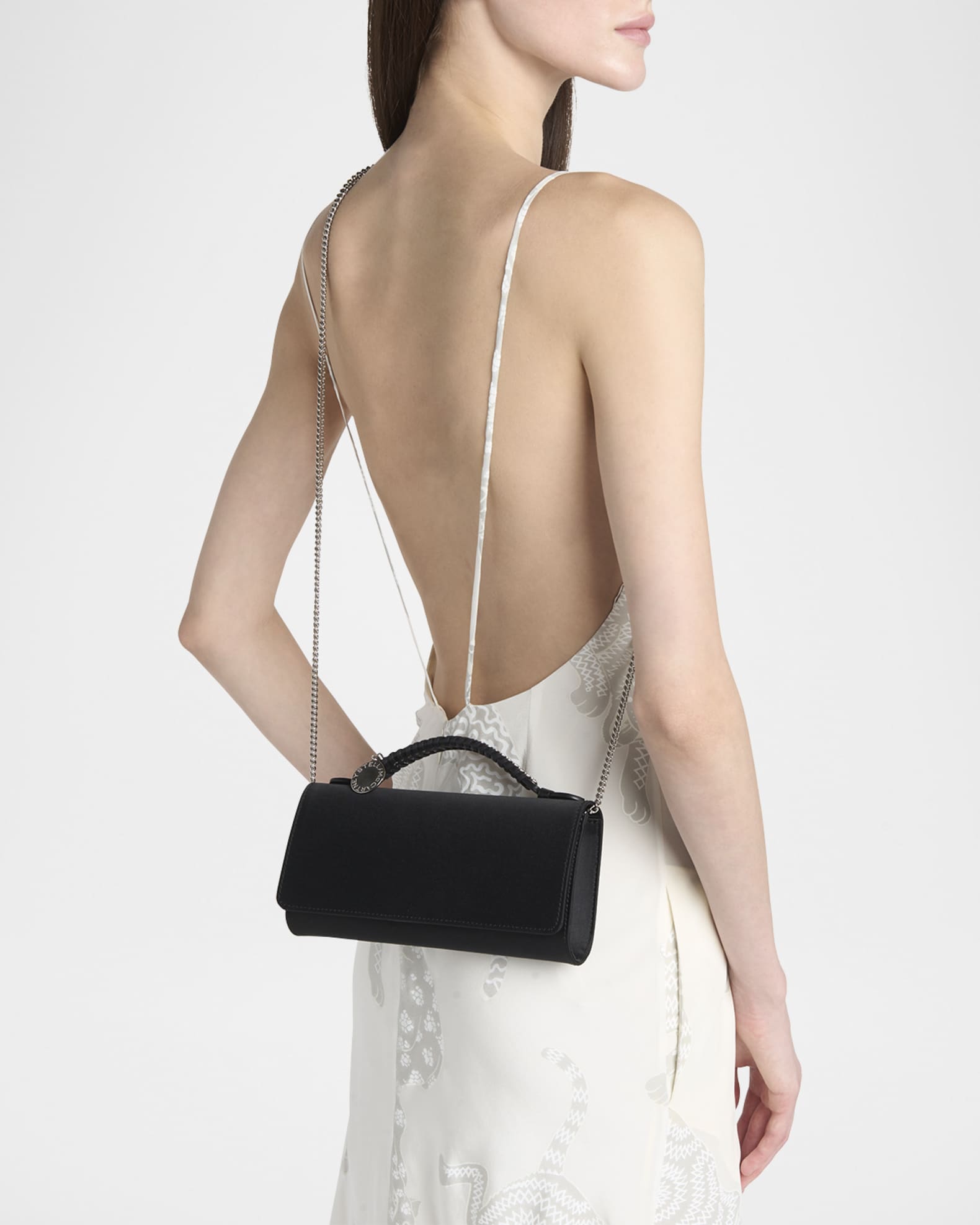 Falabella Eco Satin Top-Handle Bag 1