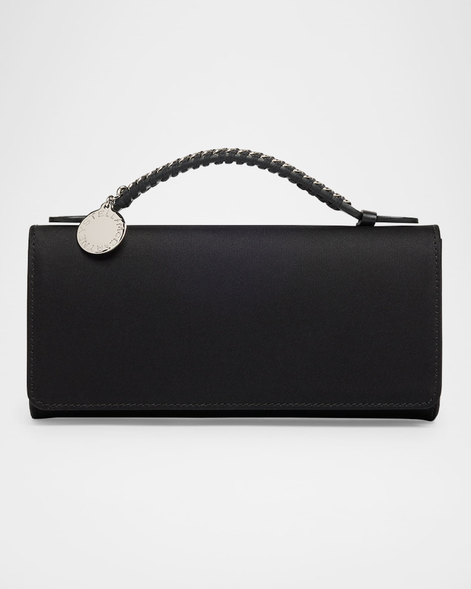 Falabella Eco Satin Top-Handle Bag 0