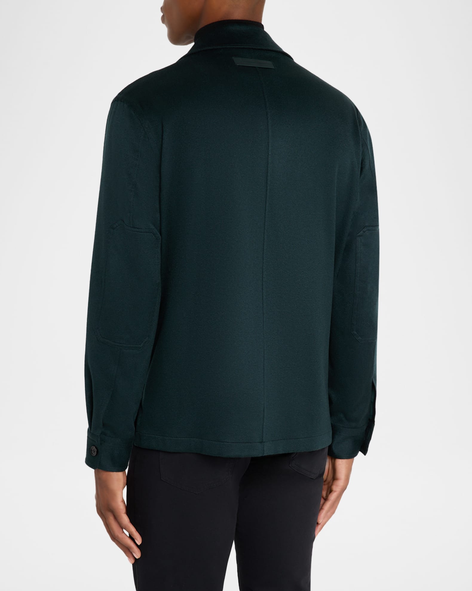 ZEGNA Men's Oasi Cashmere Overshirt | Neiman Marcus