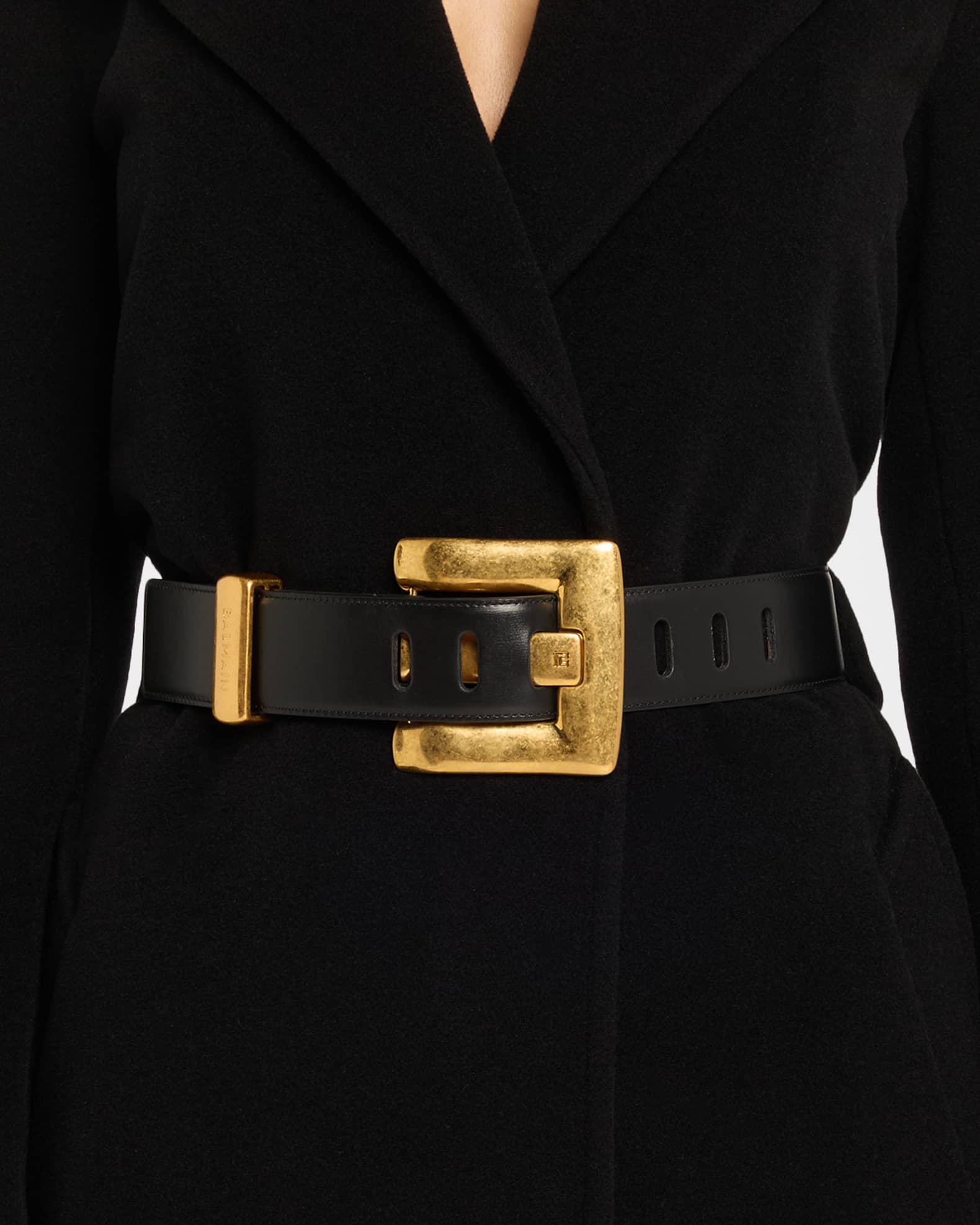 Anthem Calfskin Leather Belt 1