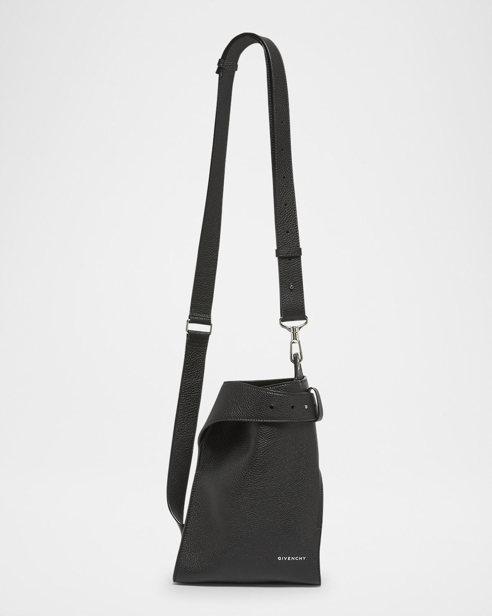 Givenchy Men's Small Belted Leather Crossbody Bag | Neiman Marcus