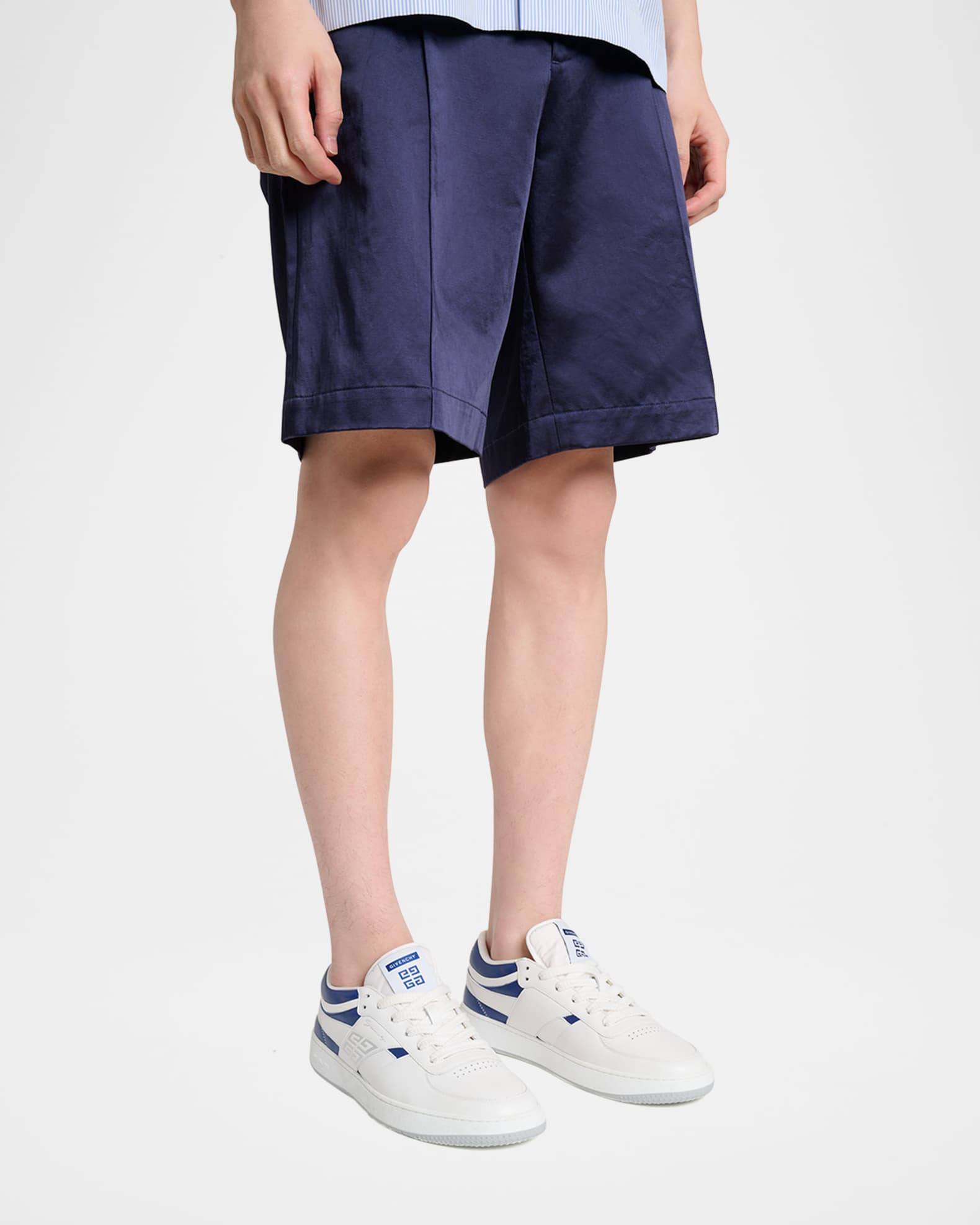 Men's G Move Leather Low-Top Sneakers 1