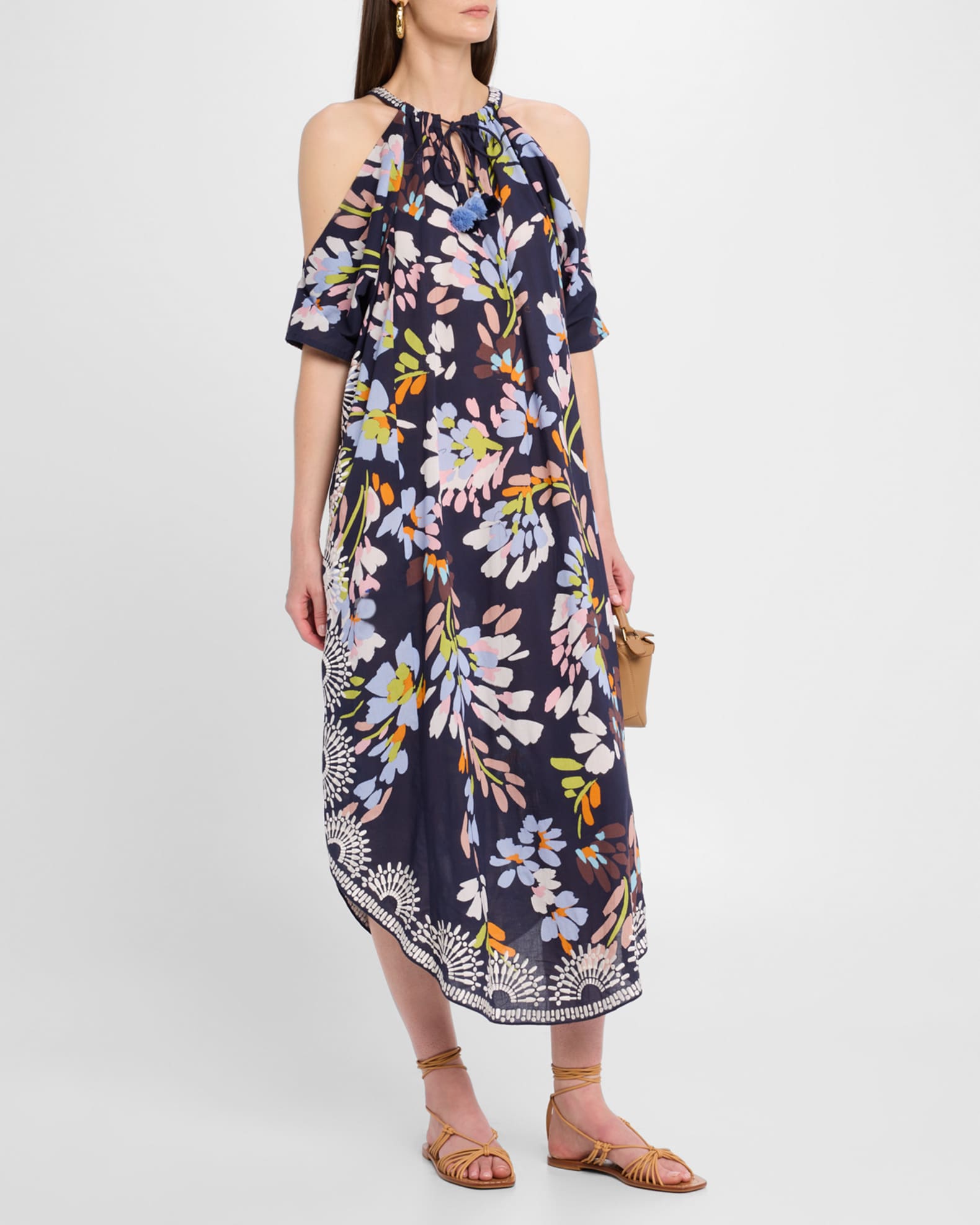 Figue | Naomi Kaftan | S | Floral Bouquet True Navy