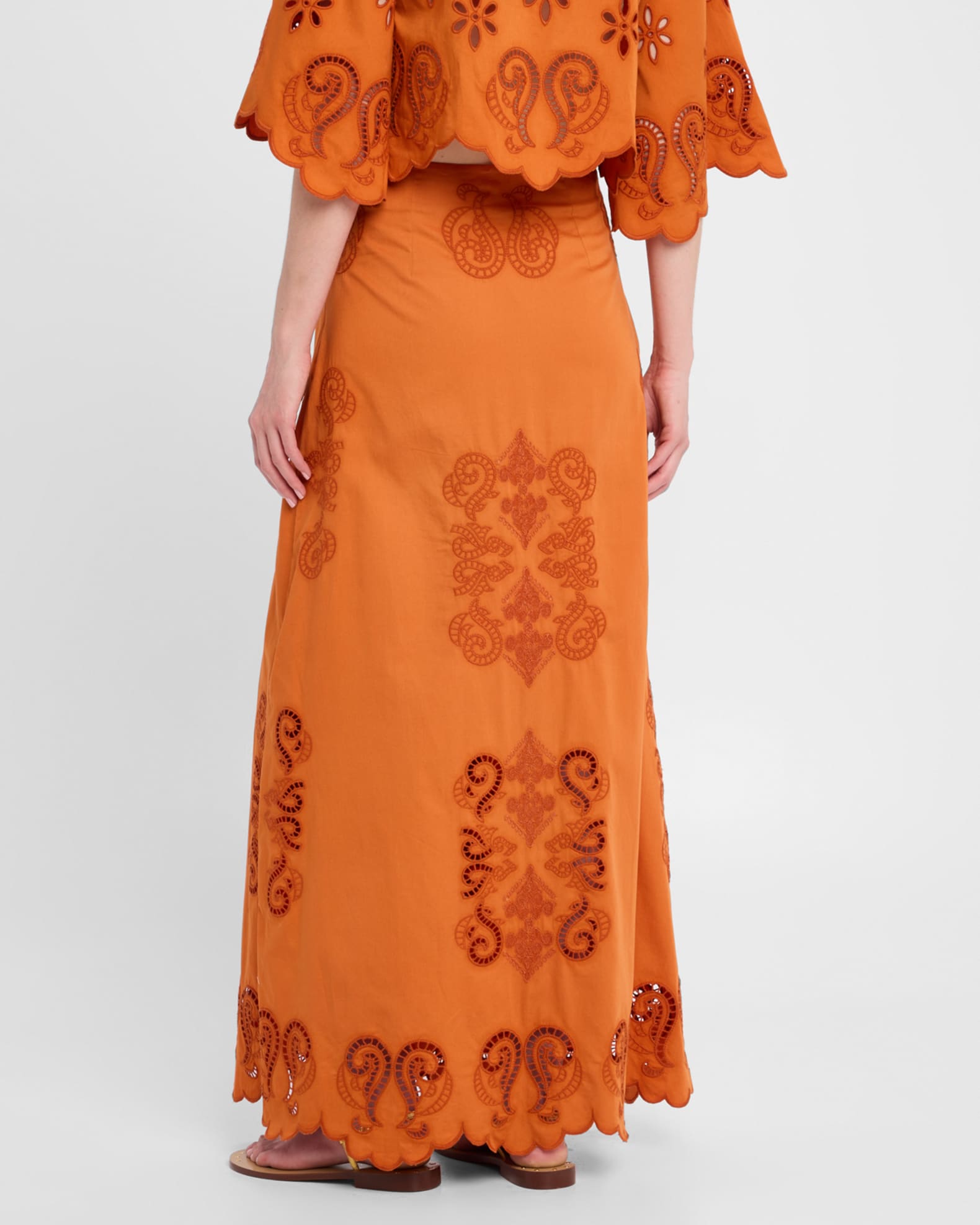 POPPY Maxi Circle Linen Skirt main image 0