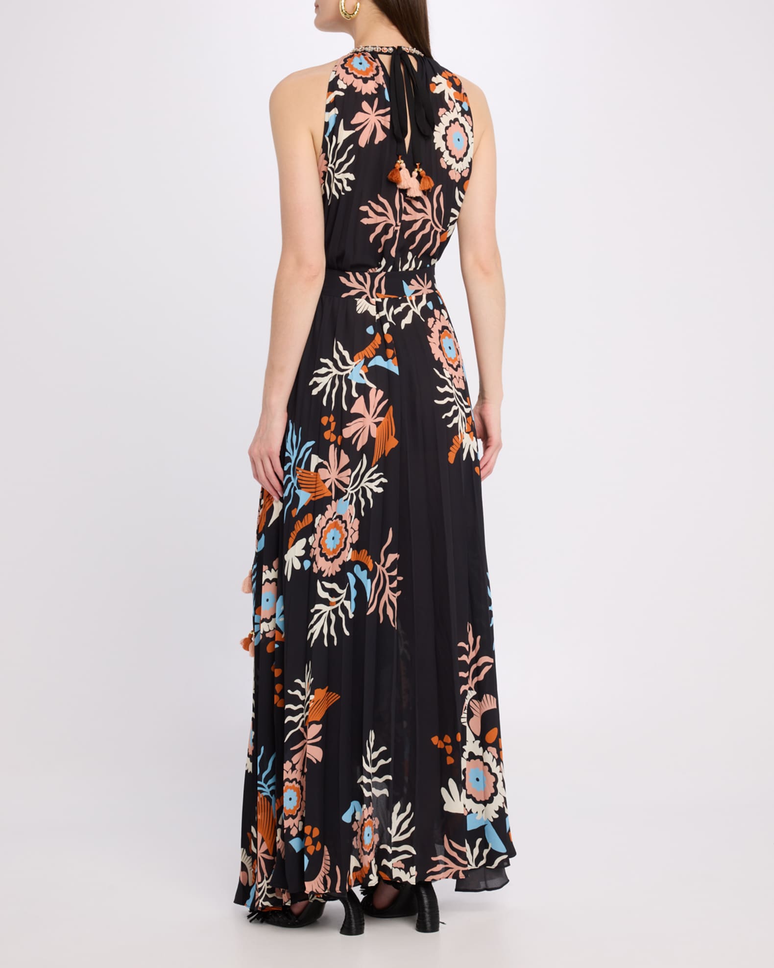 knee length dresses for ladies Figue Melrose Maxi Dress