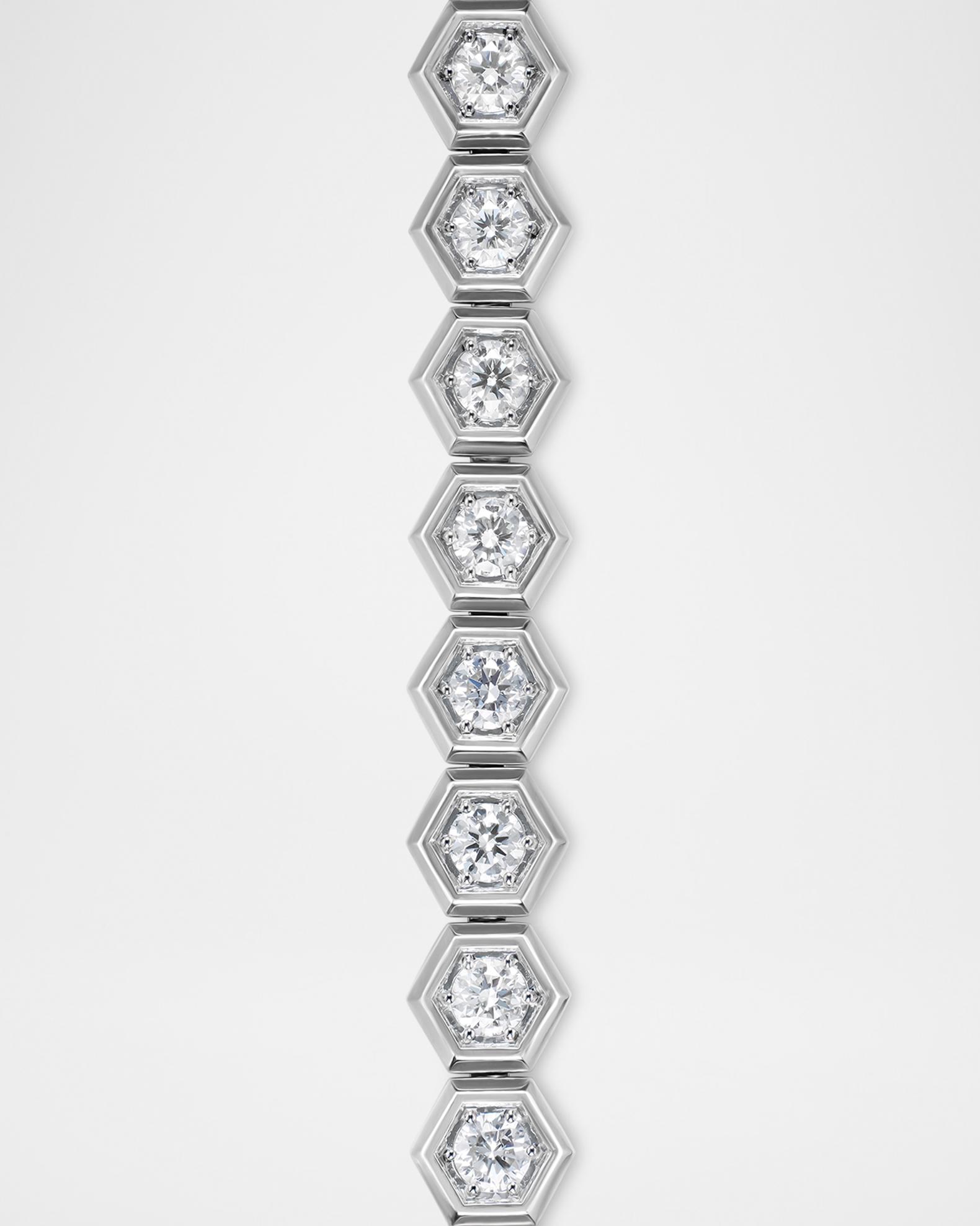 David Yurman Men's Tennis Bracelet in Silver with Diamonds, 8mm ...