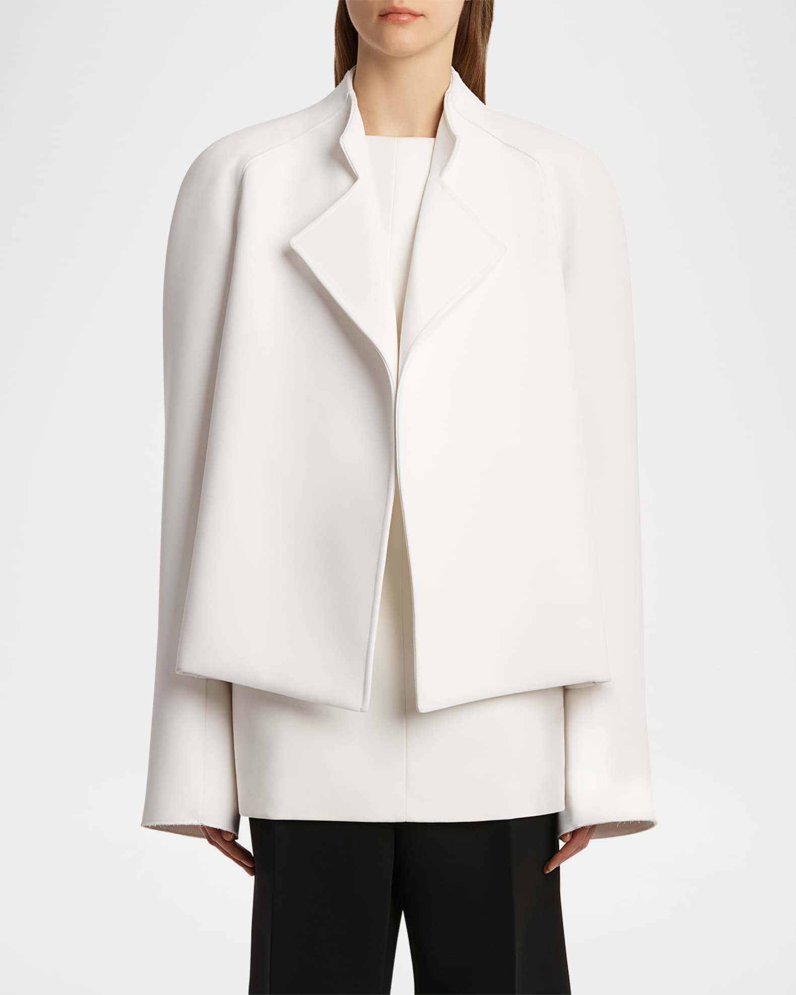 Khaite Edith Belted Jacket | Neiman Marcus