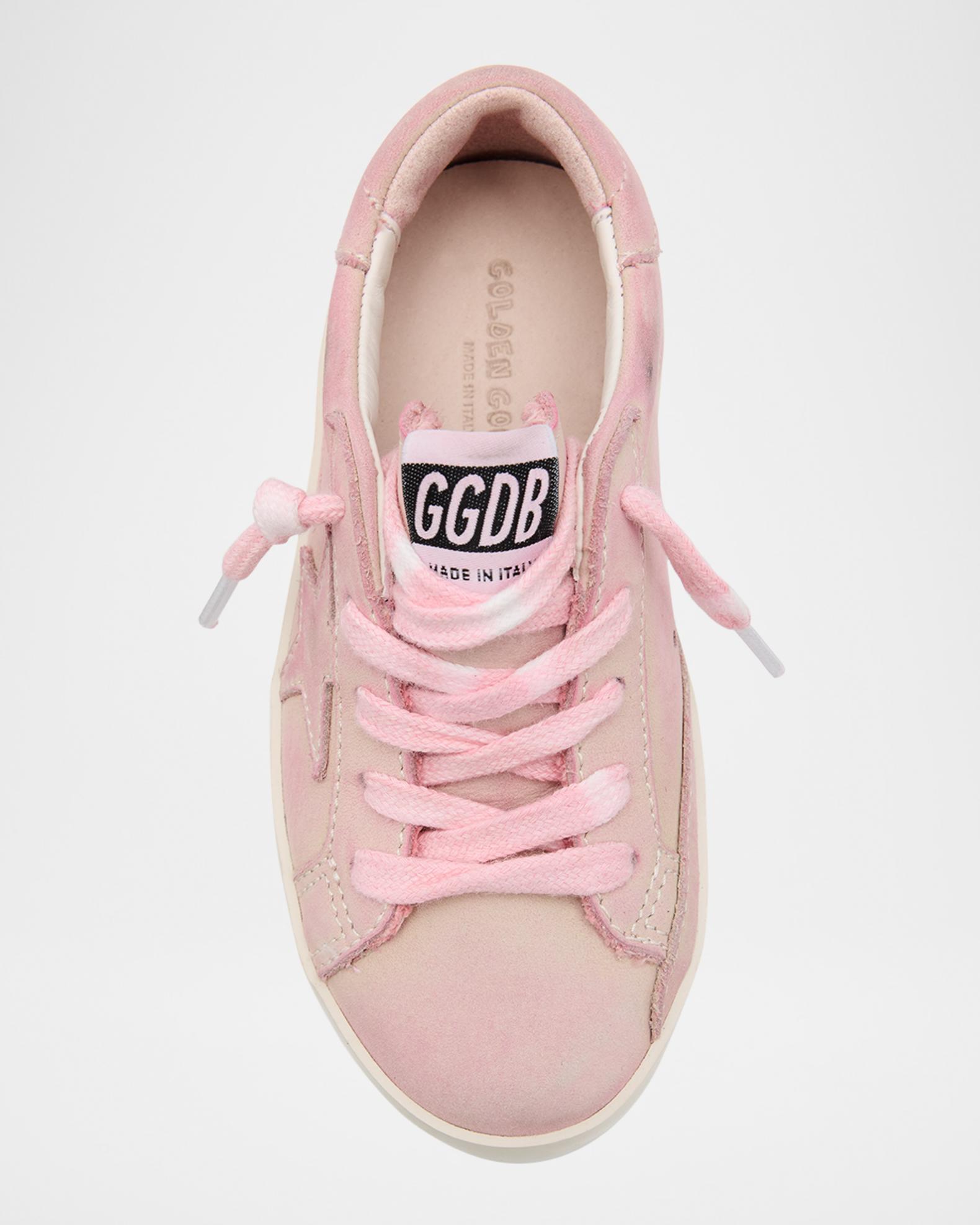 Golden Goose Girl's Superstar Suede Sneakers, Baby/Toddlers Neiman Marcus