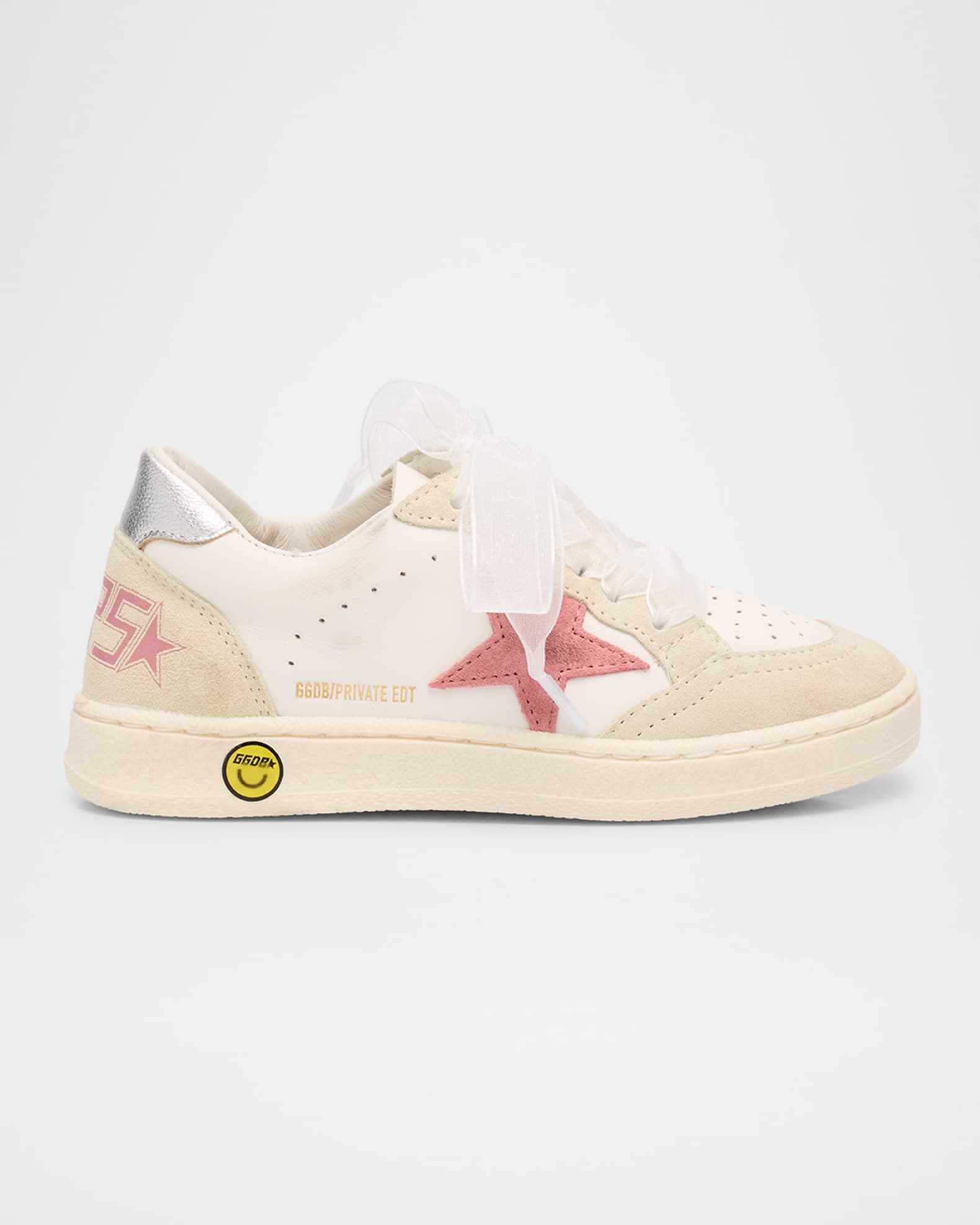 Girl's Ballstar Suede Low Top Sneakers 0