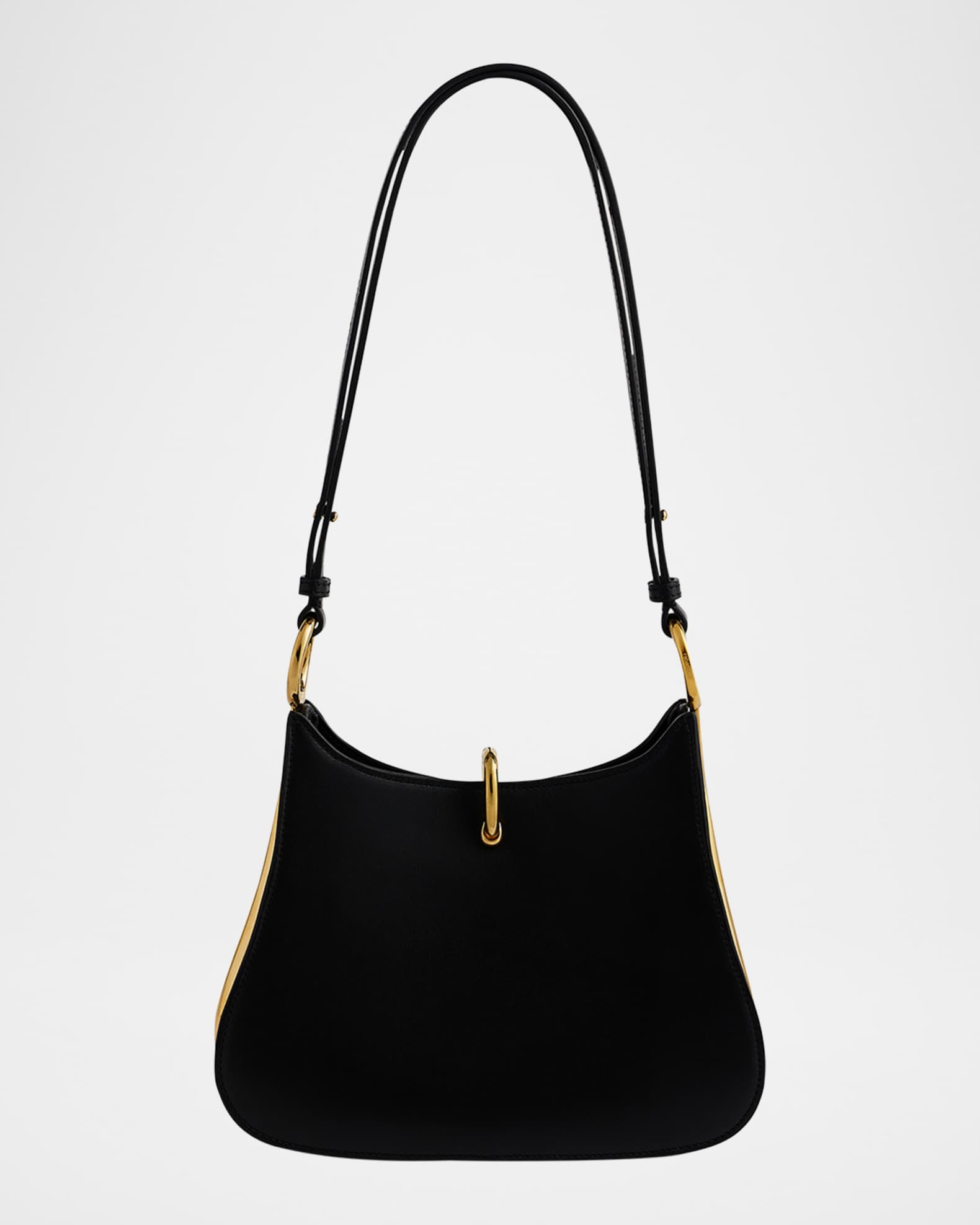 Sac A Main Leather Ring Small Shoulder Bag 0