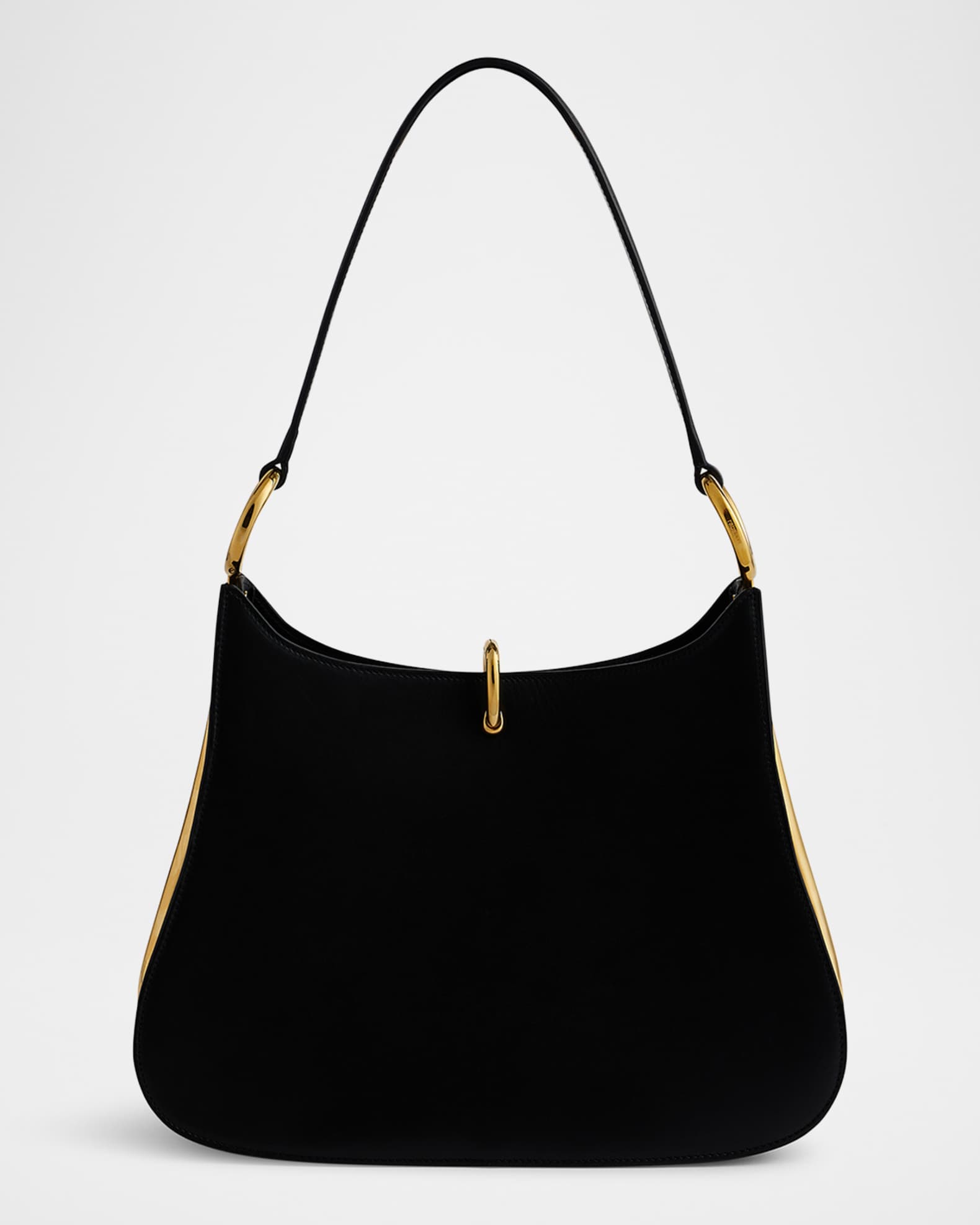 Sac A Main Leather Ring Medium Shoulder Bag 0