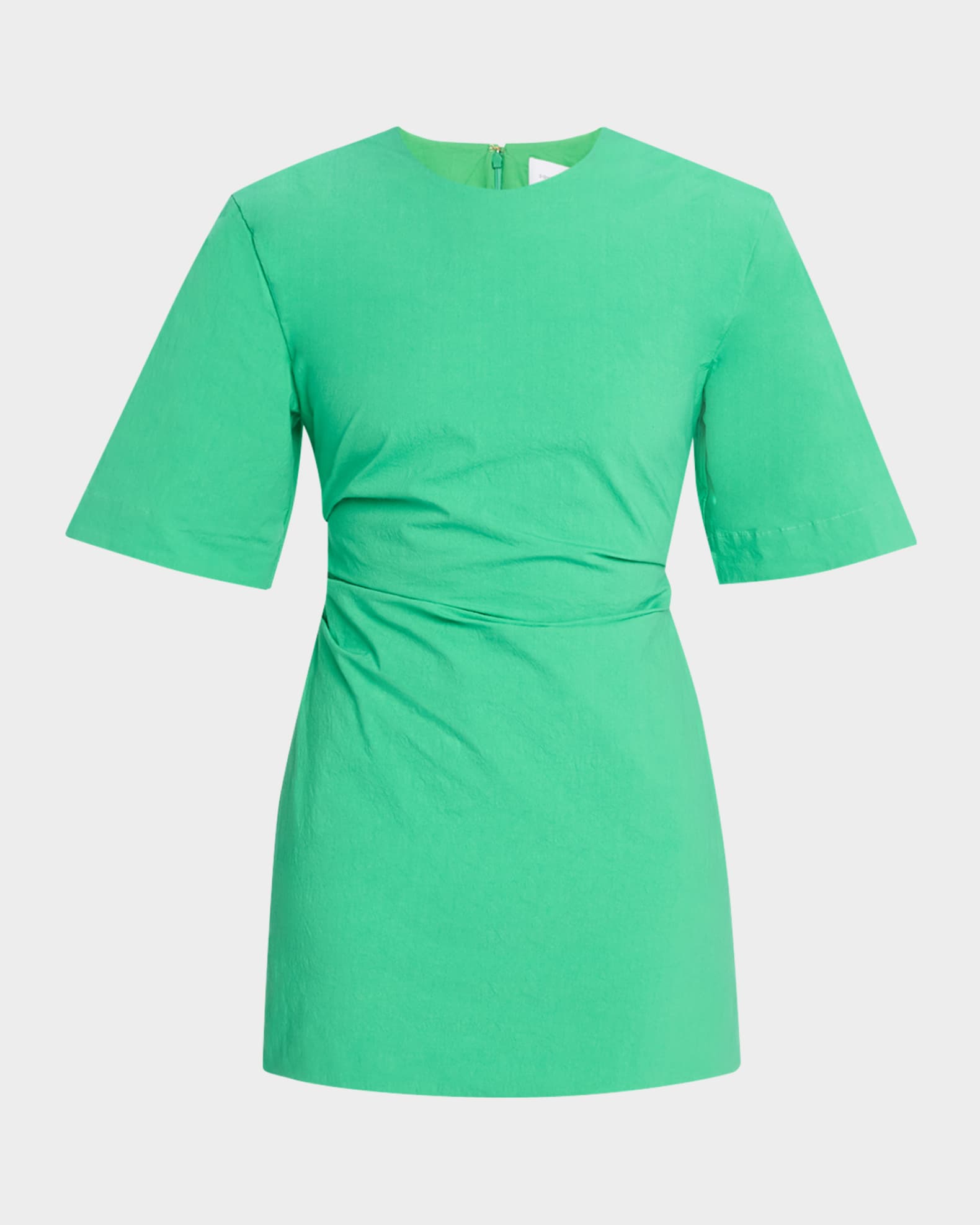asymmetric mini shirt dress other stories Women's Draped Asymmetric Mini Dress - Cream - US 10 - Diane main image 1