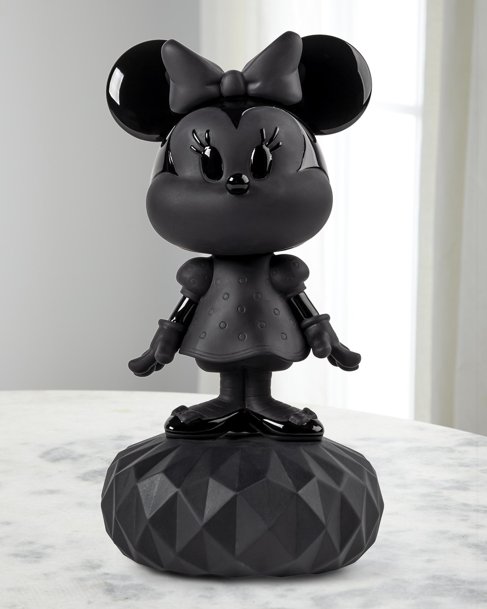 Lladro Minnie Total Black Sculpture | Neiman Marcus