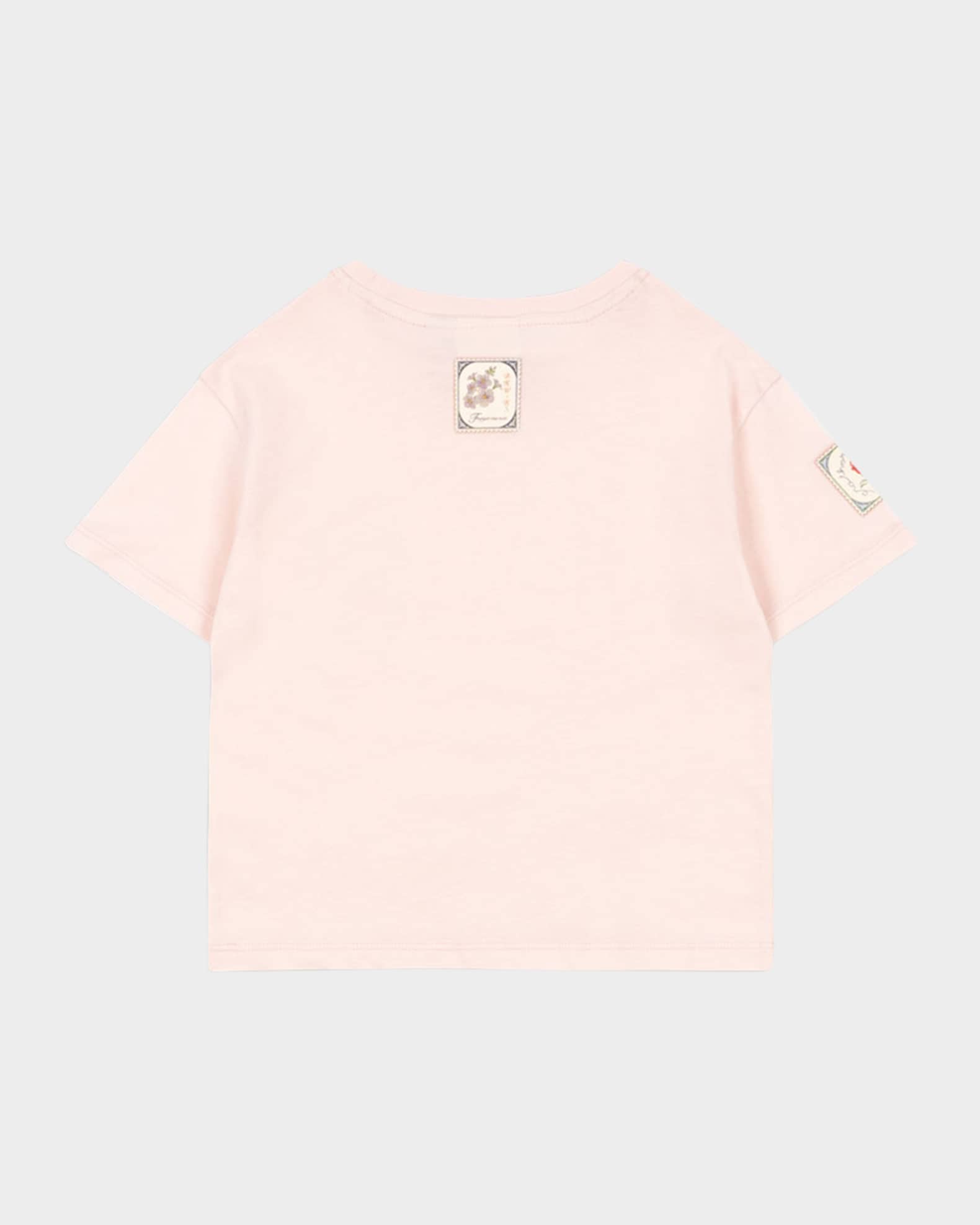 Rosie H-W x Girl's Letter-Print Cotton T-Shirt, Size 12M-8 1