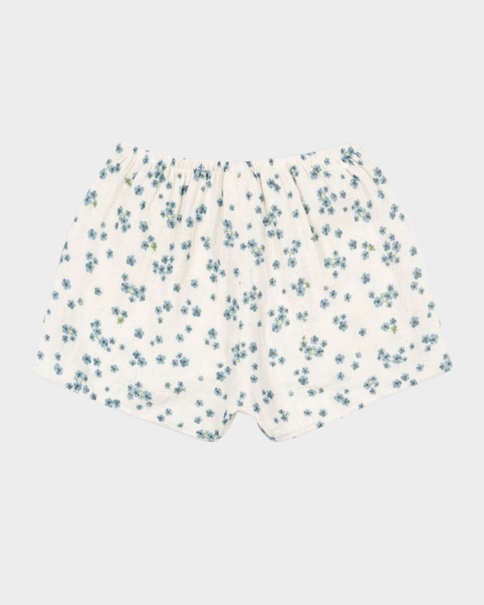 Short En Coton Floral Multicolore Femme/juniors Cotton On Taille 4 - Occasion Très Bon état, Coupe Classique