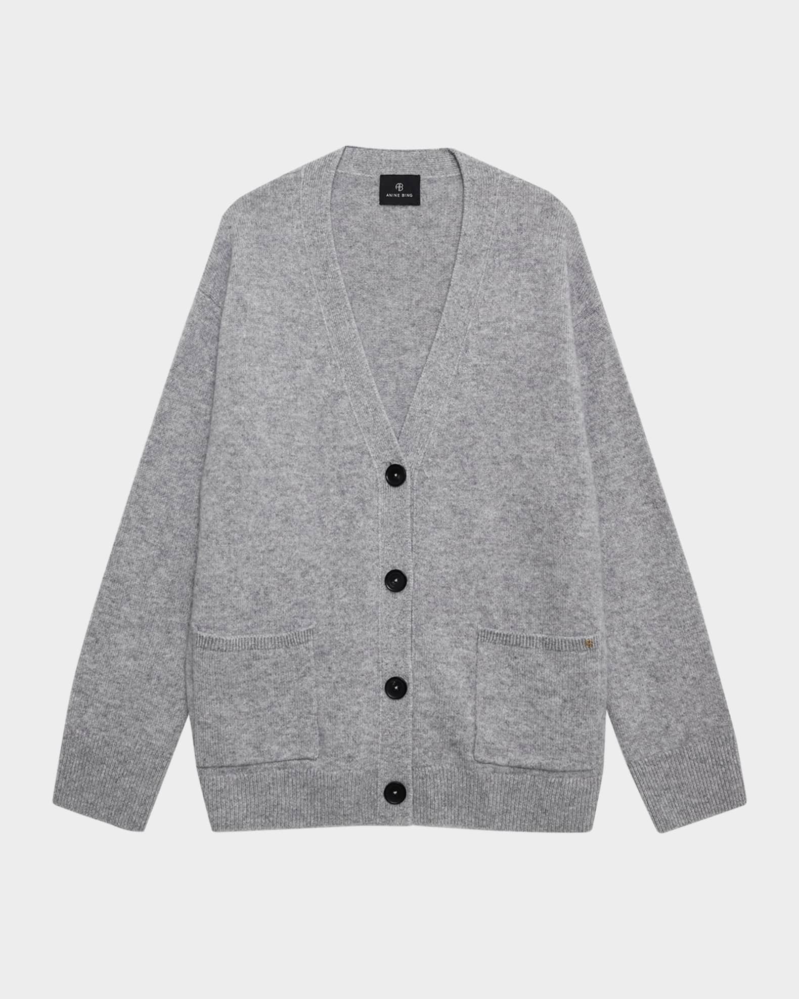 Anine Bing | Jackson Cardigan | Brown Cashmere