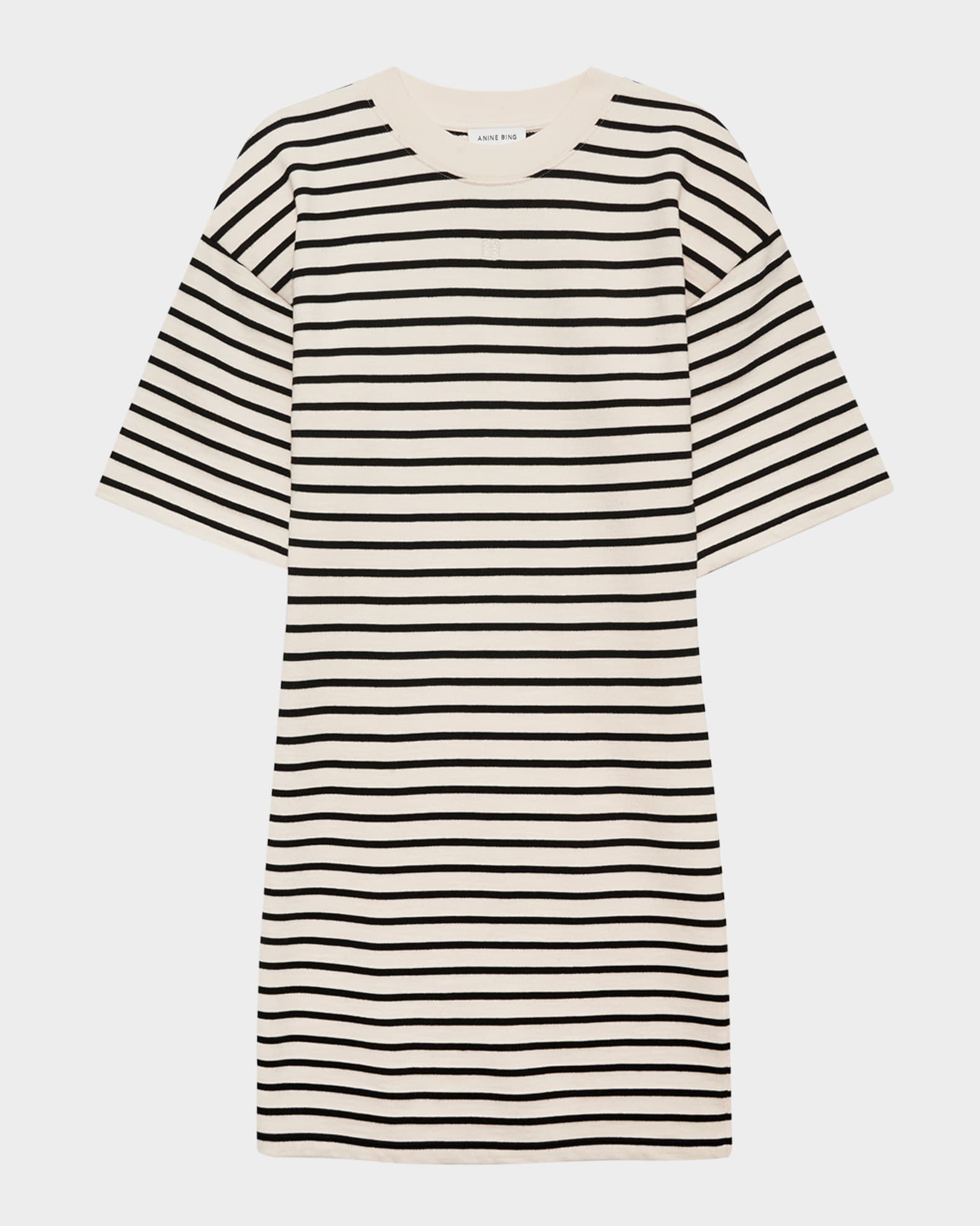 Mona Stripe T-Shirt Dress 0
