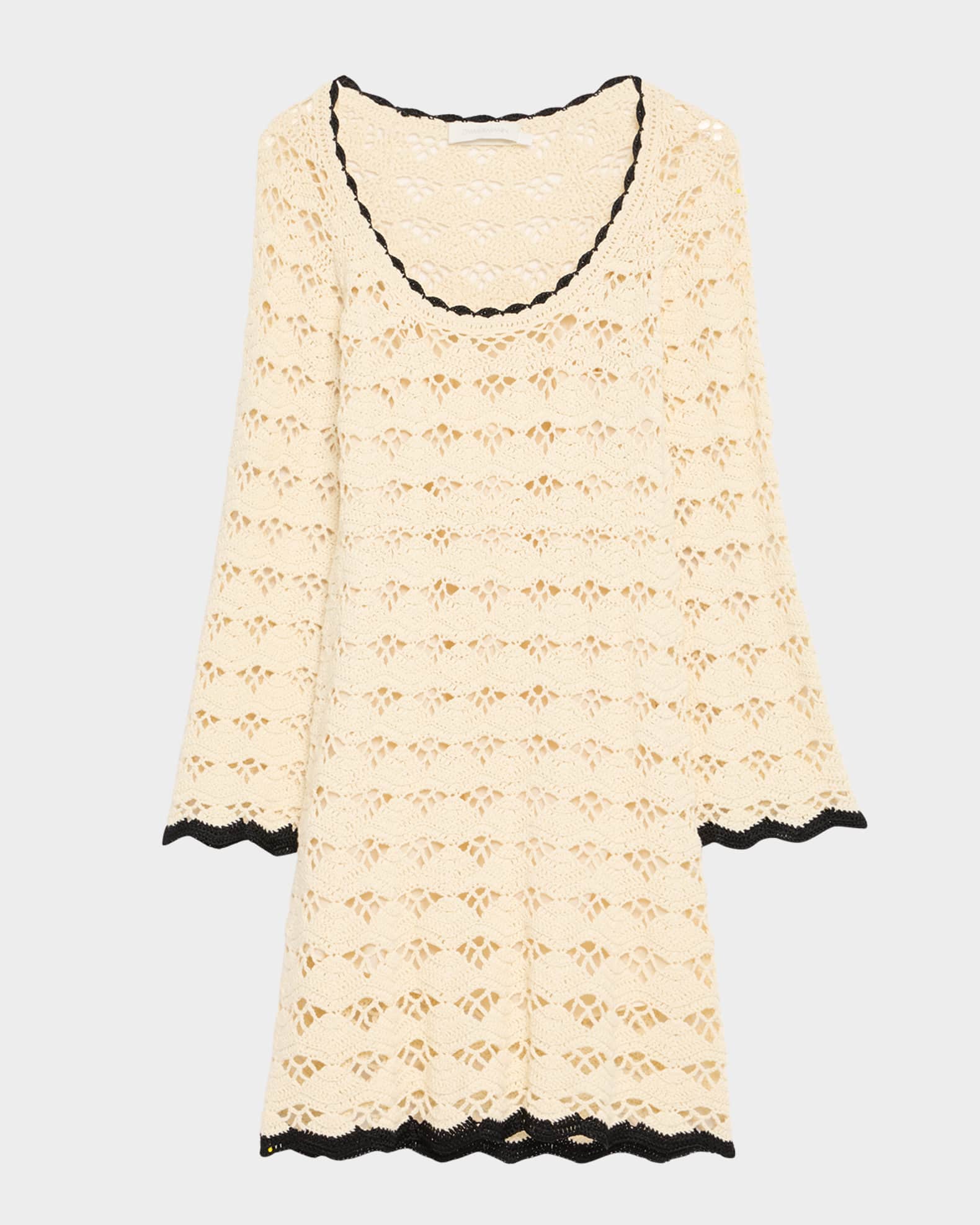 Rhiannon Crochet Mini Dress 0