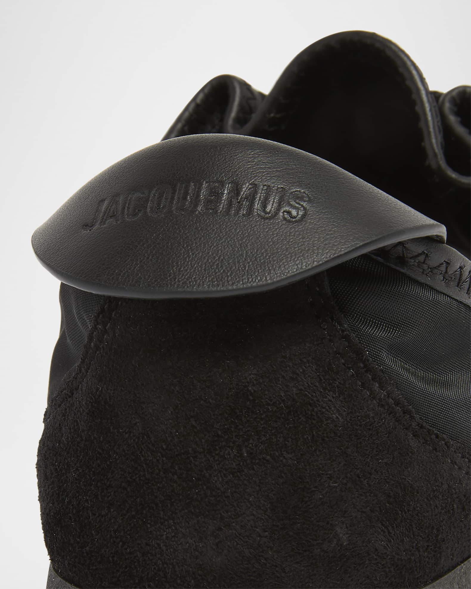 Jacquemus Les Tennis Suede Sneakers | Neiman Marcus