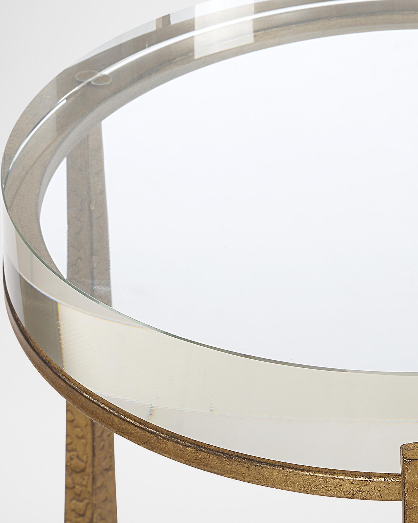 Midas Round Accent Table | Neiman Marcus