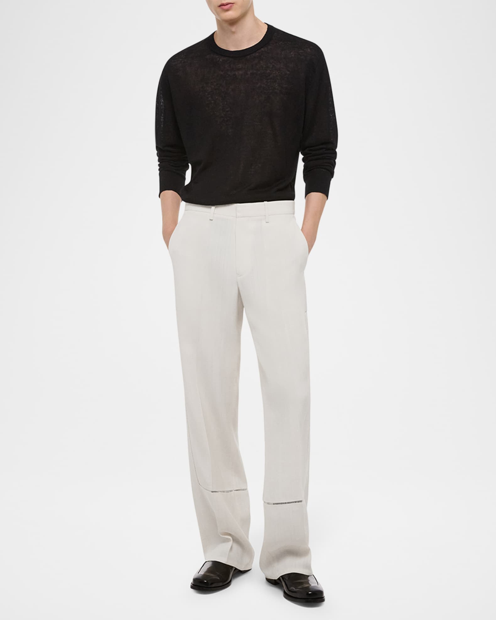 Men's Ladder-Stitch Carpenter Trousers 1