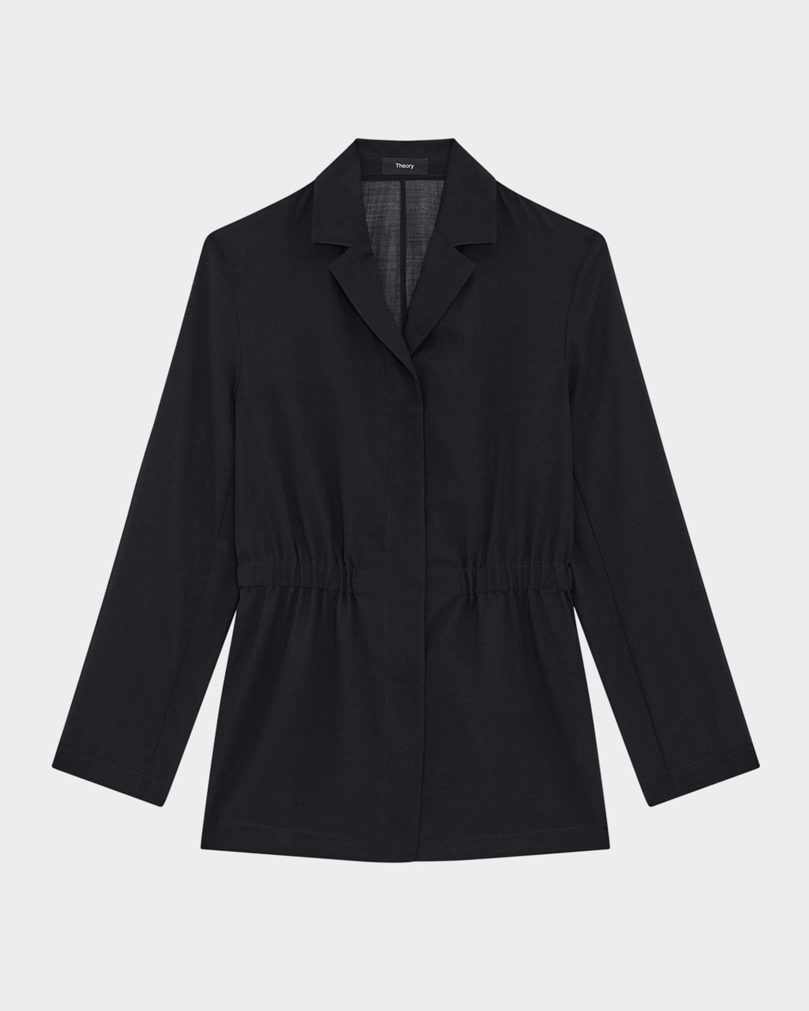 Lightweight Cinched Wool Jacket 0