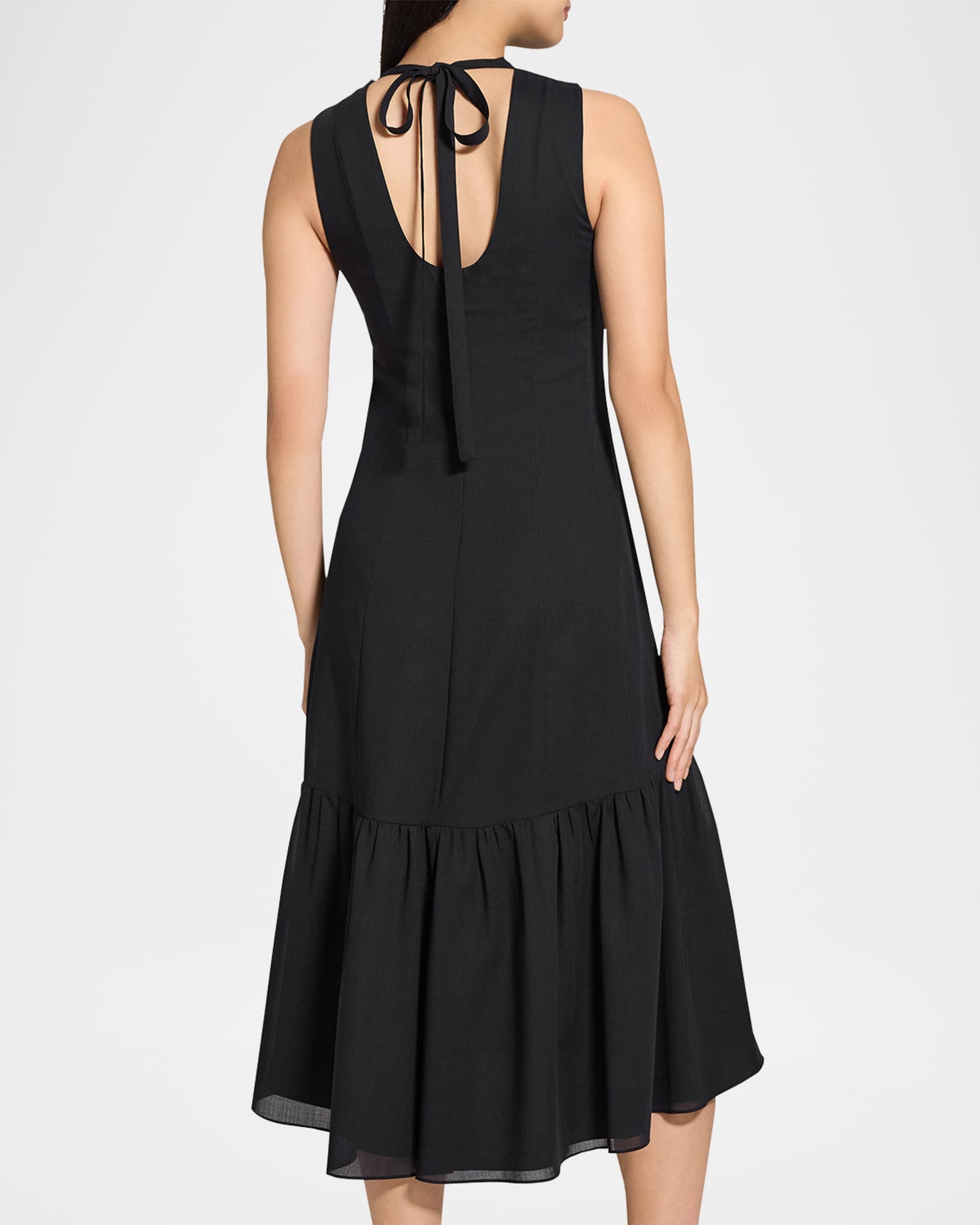 Theory　Lightweight Wool Tiered Dressサイズ0 nm_5030635_100106_m