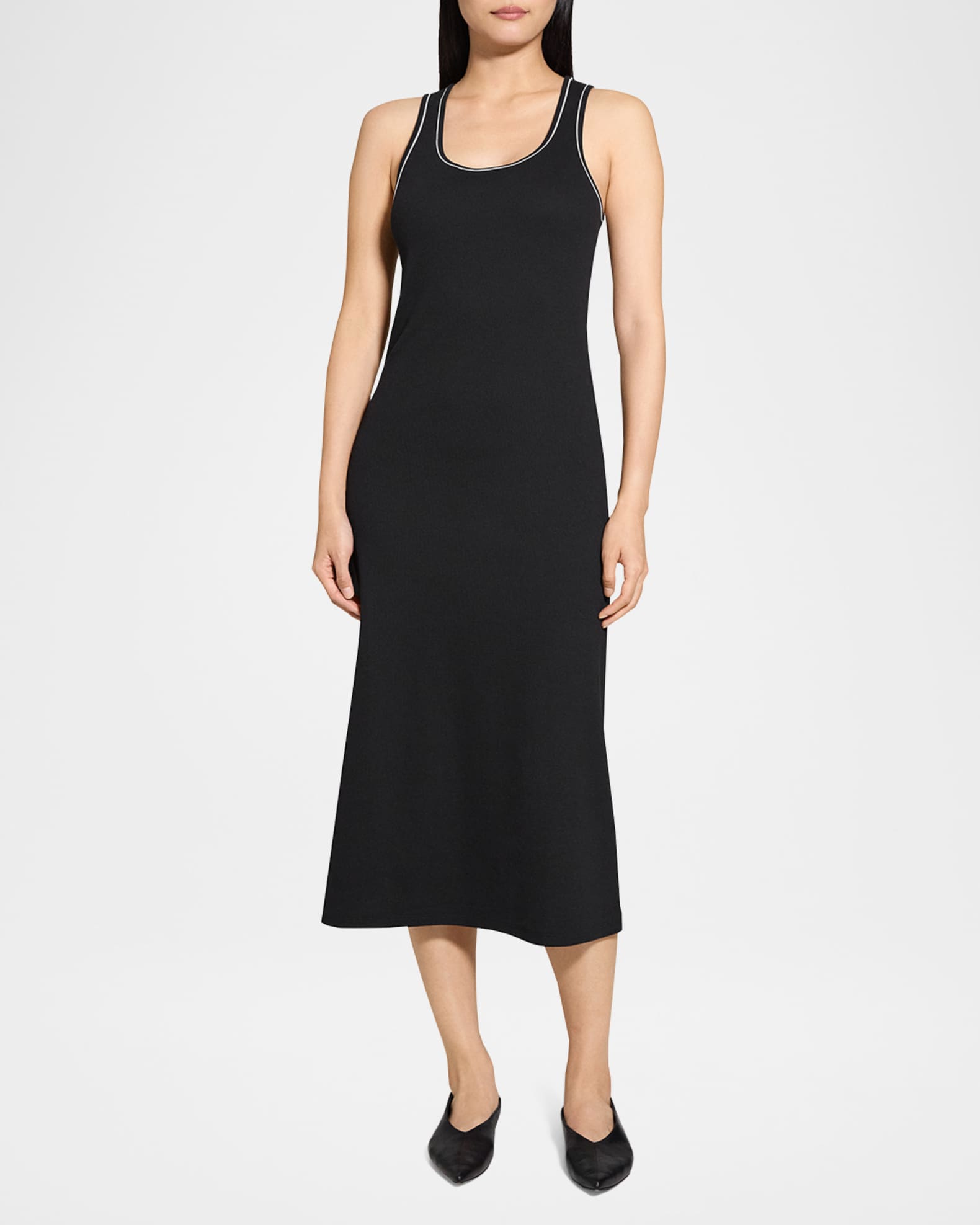 Perry Knit Ribbed Tank Dress 1