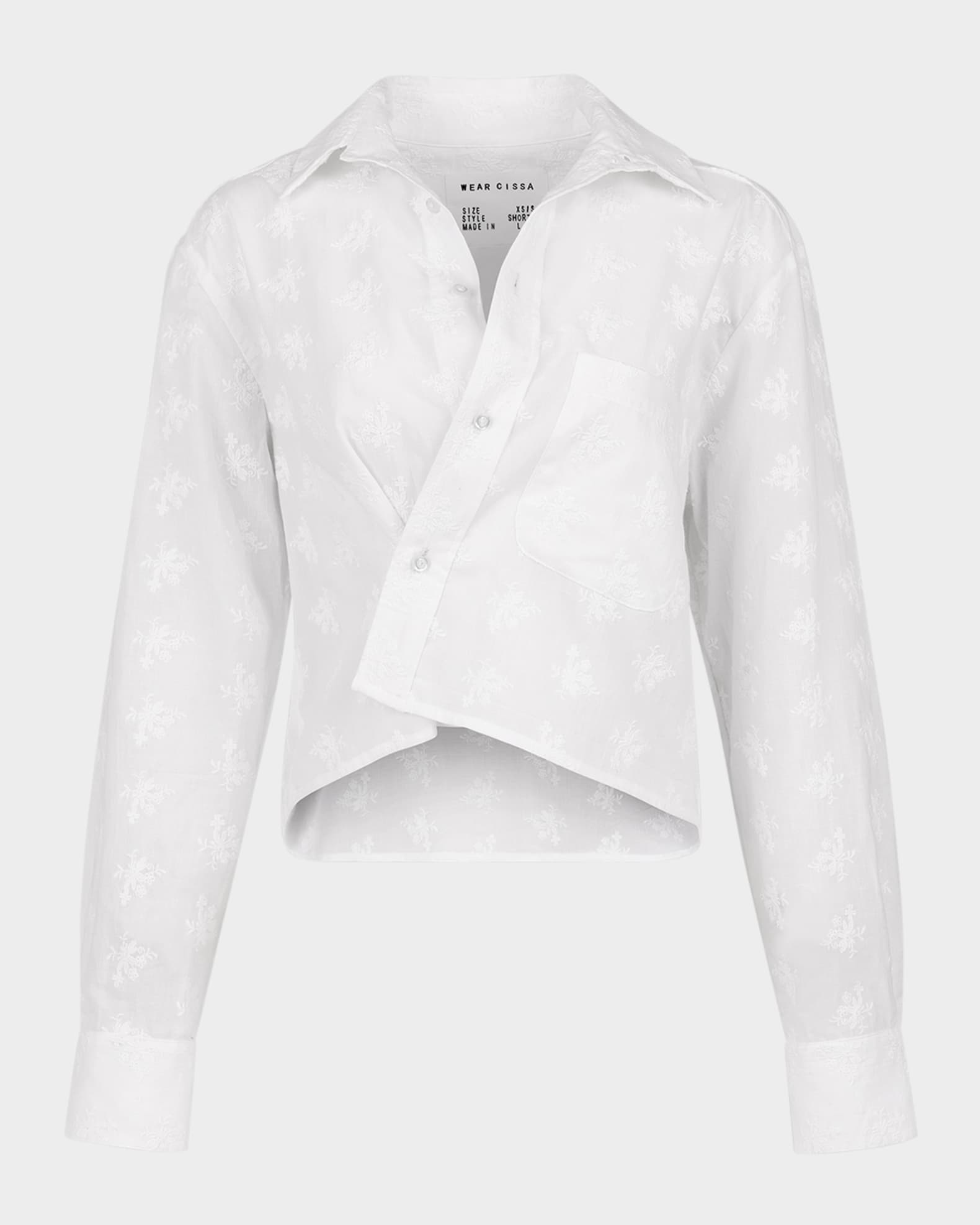 CISSA The Fitted Cotton Knit Shirt