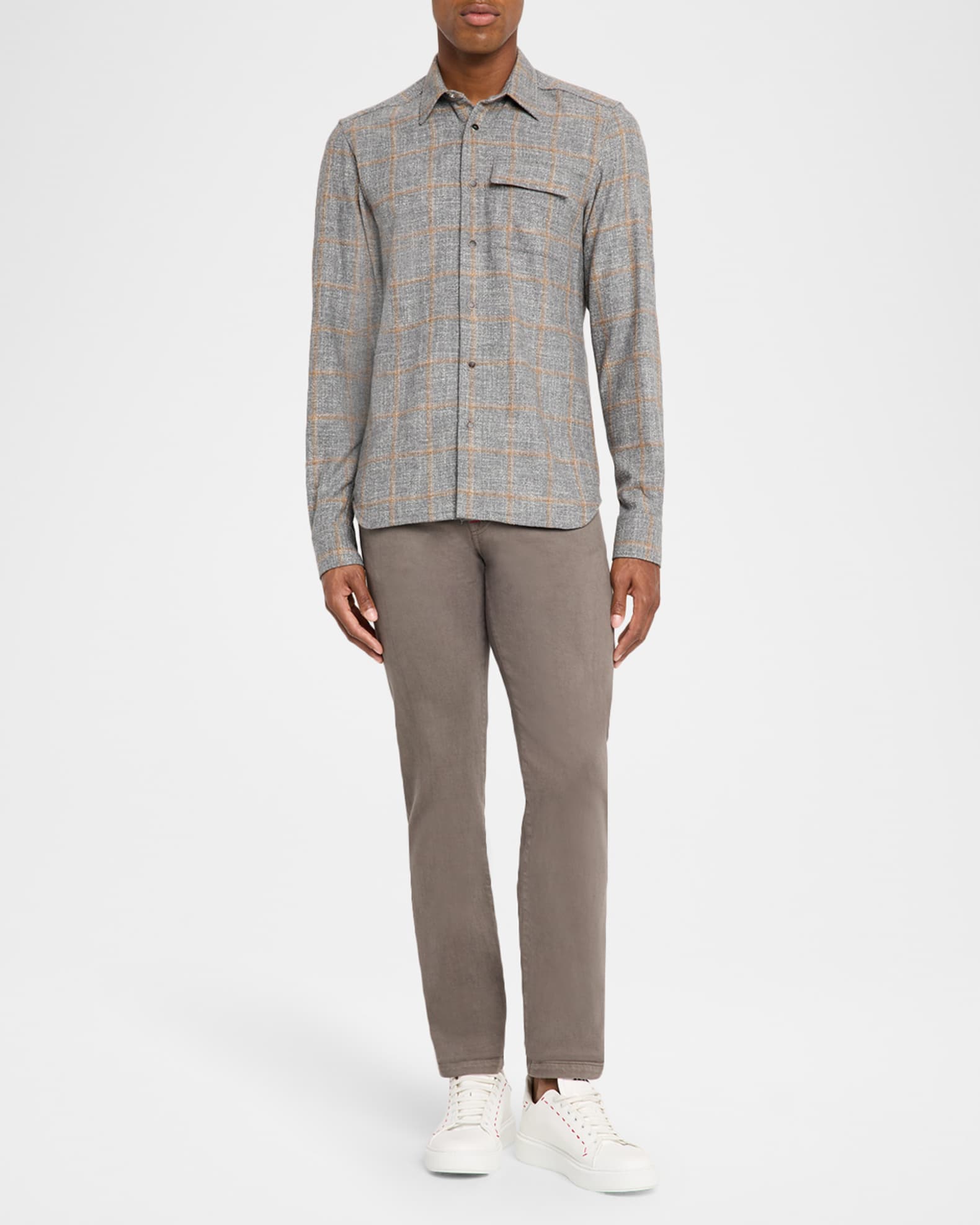 Men's Kurabo Straight Fit Five-Pocket Pants 1