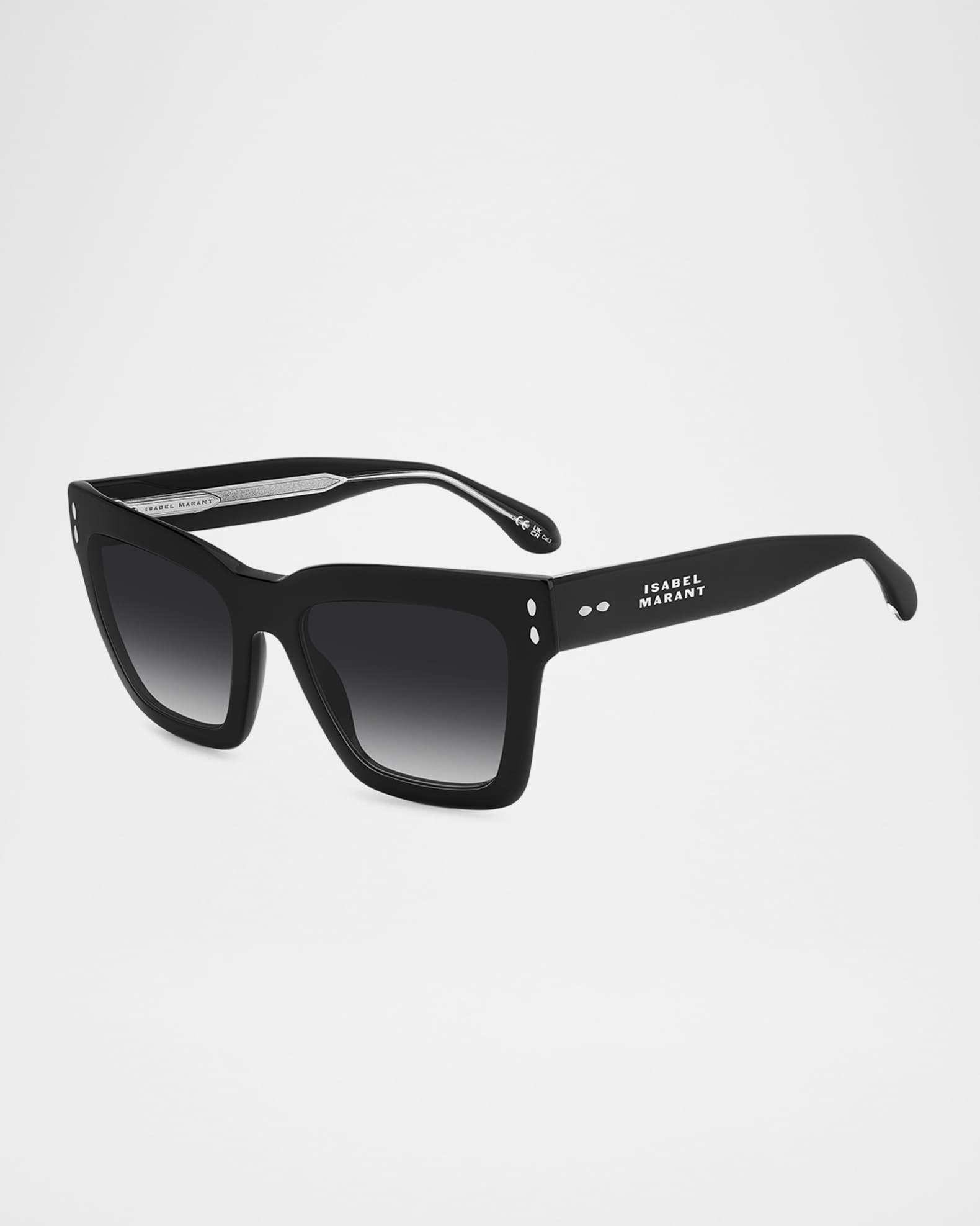 Gradient Square Acetate Sunglasses 1