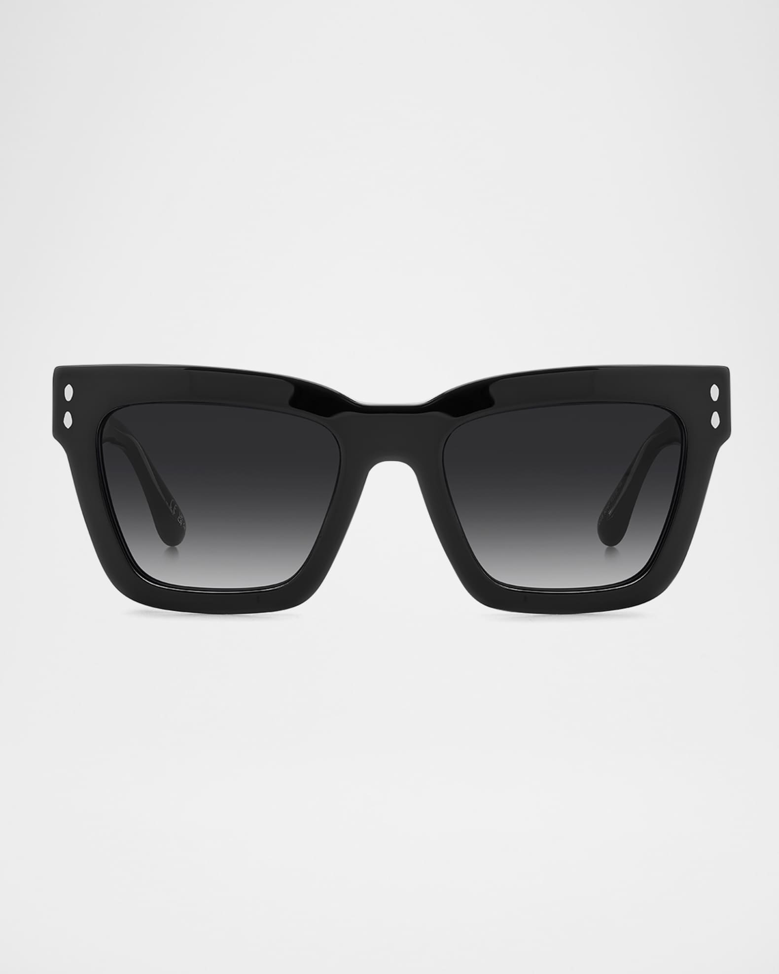 Gradient Square Acetate Sunglasses 0