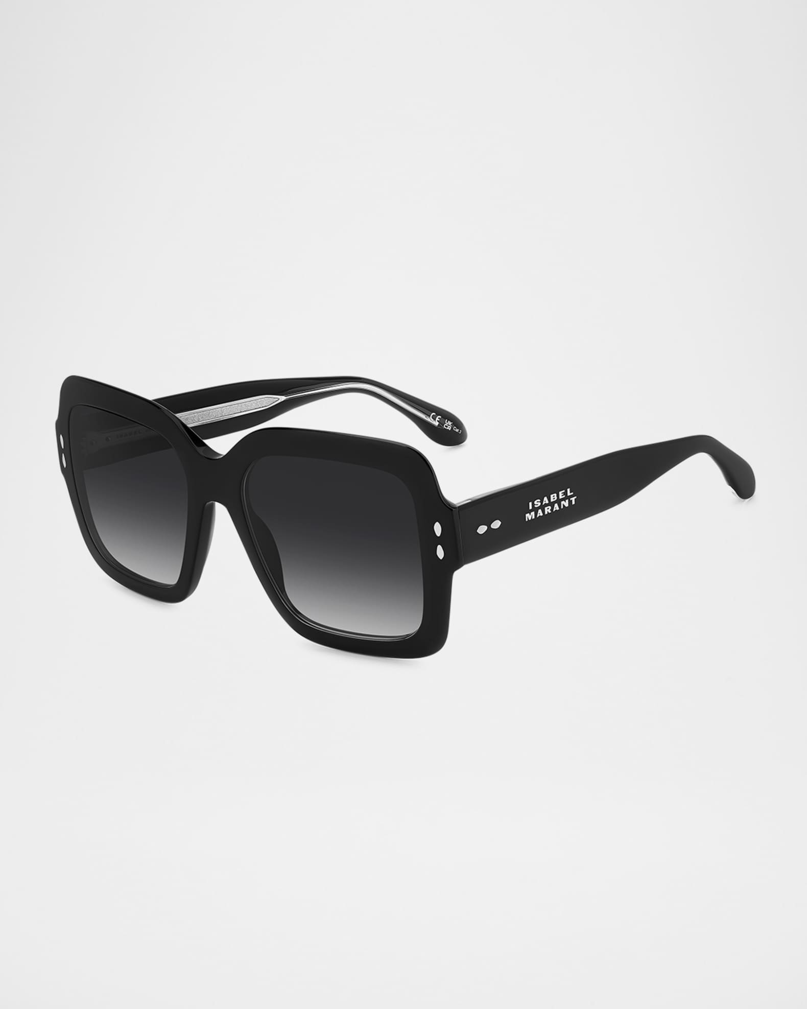 Oversized Square Acetate Sunglasses 1