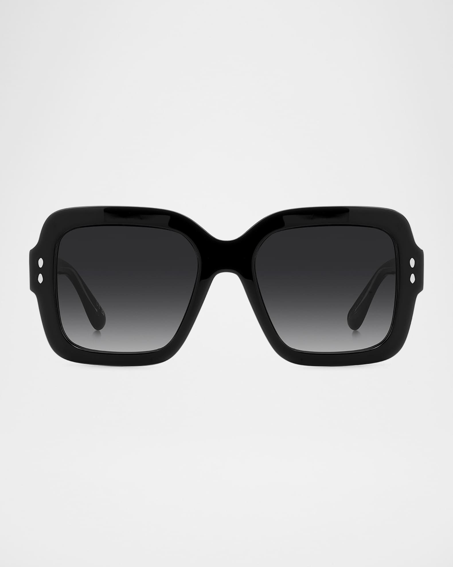 Oversized Square Acetate Sunglasses 0
