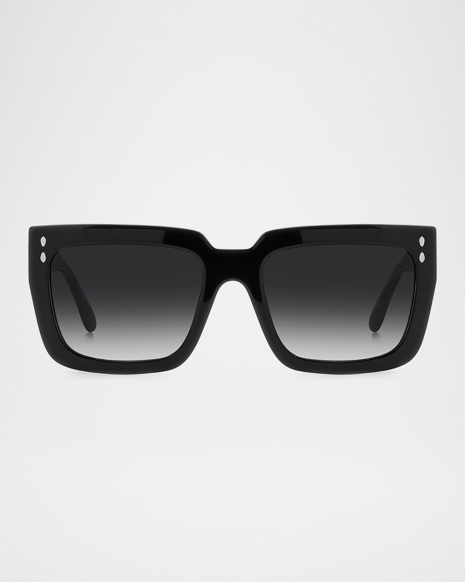 Isabel Marant Gradient Square Acetate Sunglasses | Neiman Marcus display picture 1
