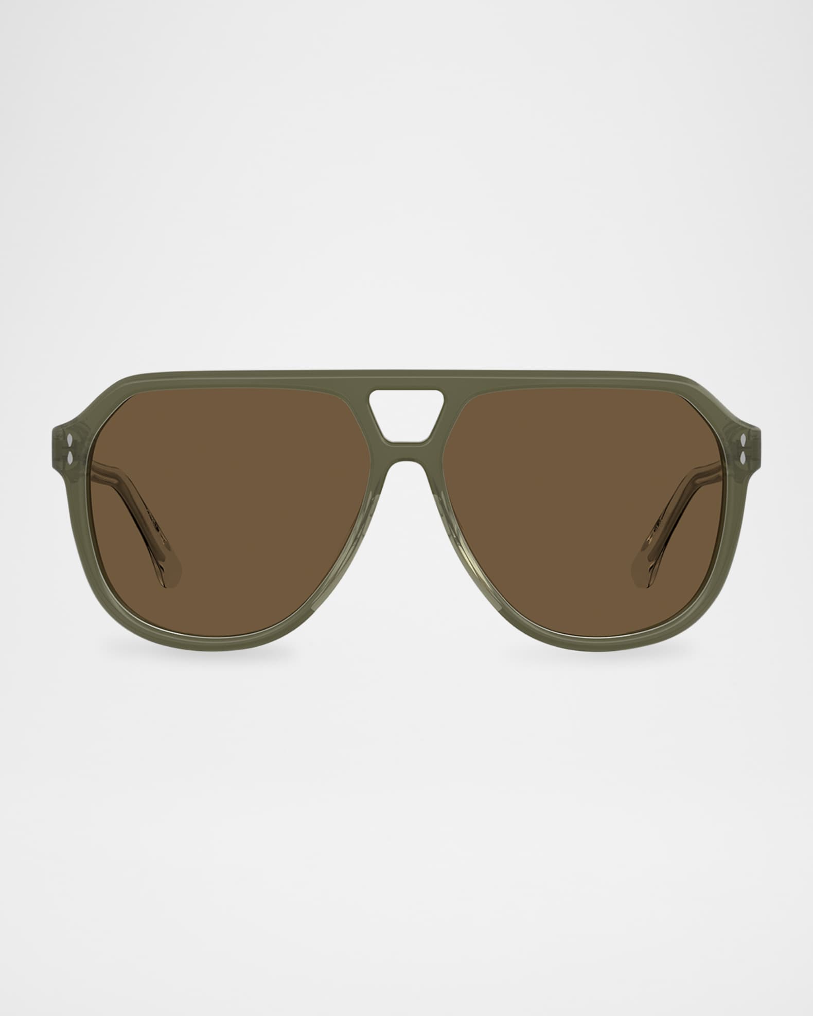 Acetate Aviator Sunglasses  0