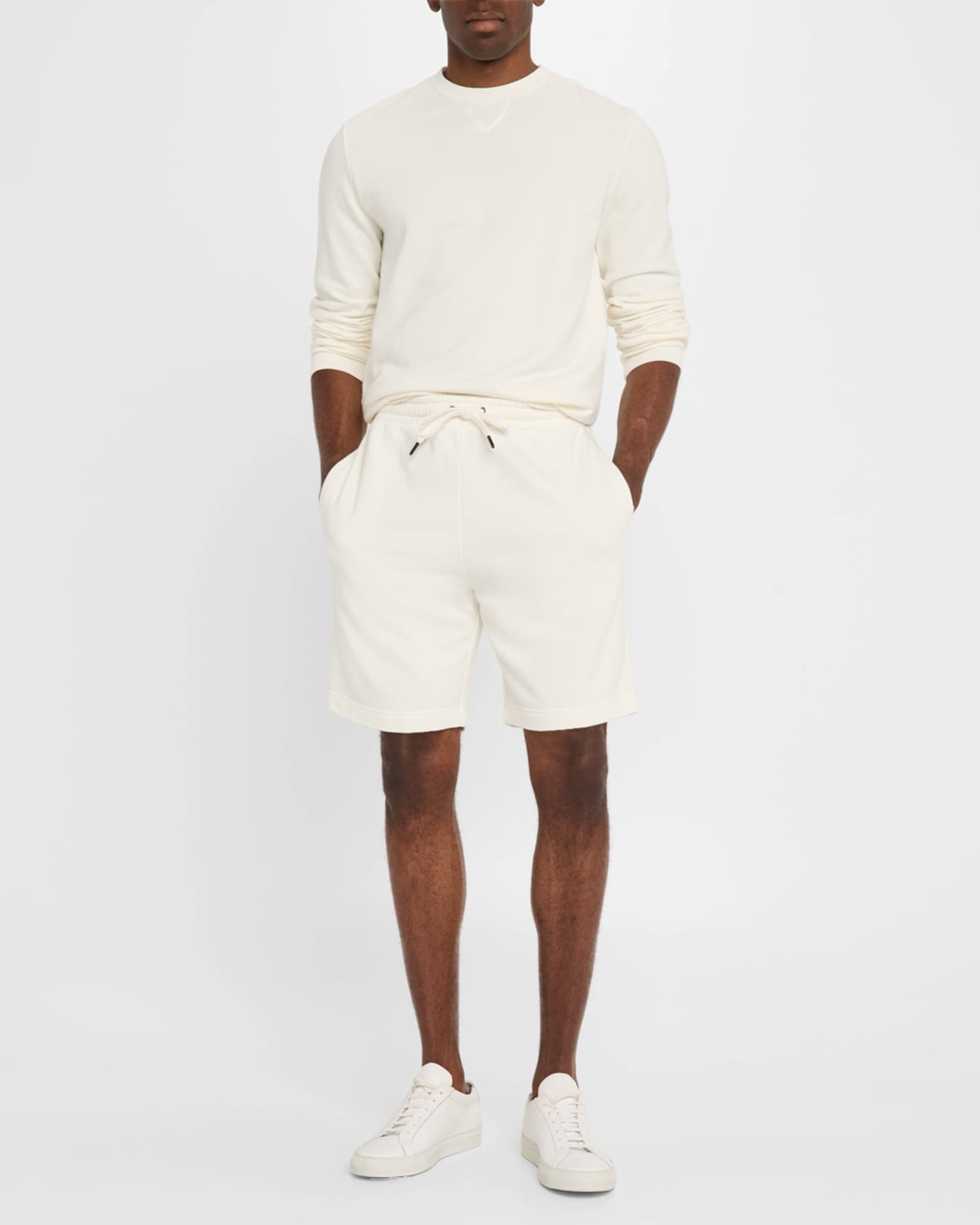 Derek Rose Men's Quinn Drawstring Lounge Shorts | Neiman Marcus