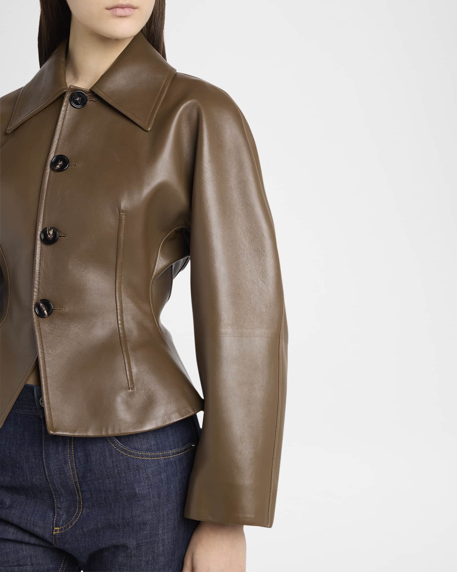 ★BOTTEGA VENETA★ボッテガ ヴェネタ ジャケット 832380V5MF0 BOTTEGA VENETA ボッテガヴェネタ 19AW ウールギャバジン