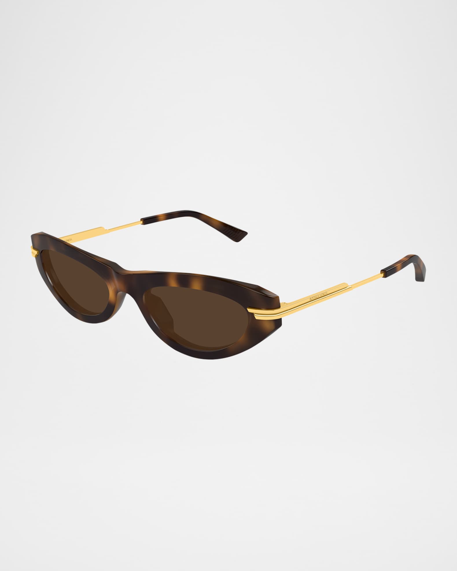 Bottega Veneta BV1368S Cat-Eye Recycled Acetate Sunglasses
