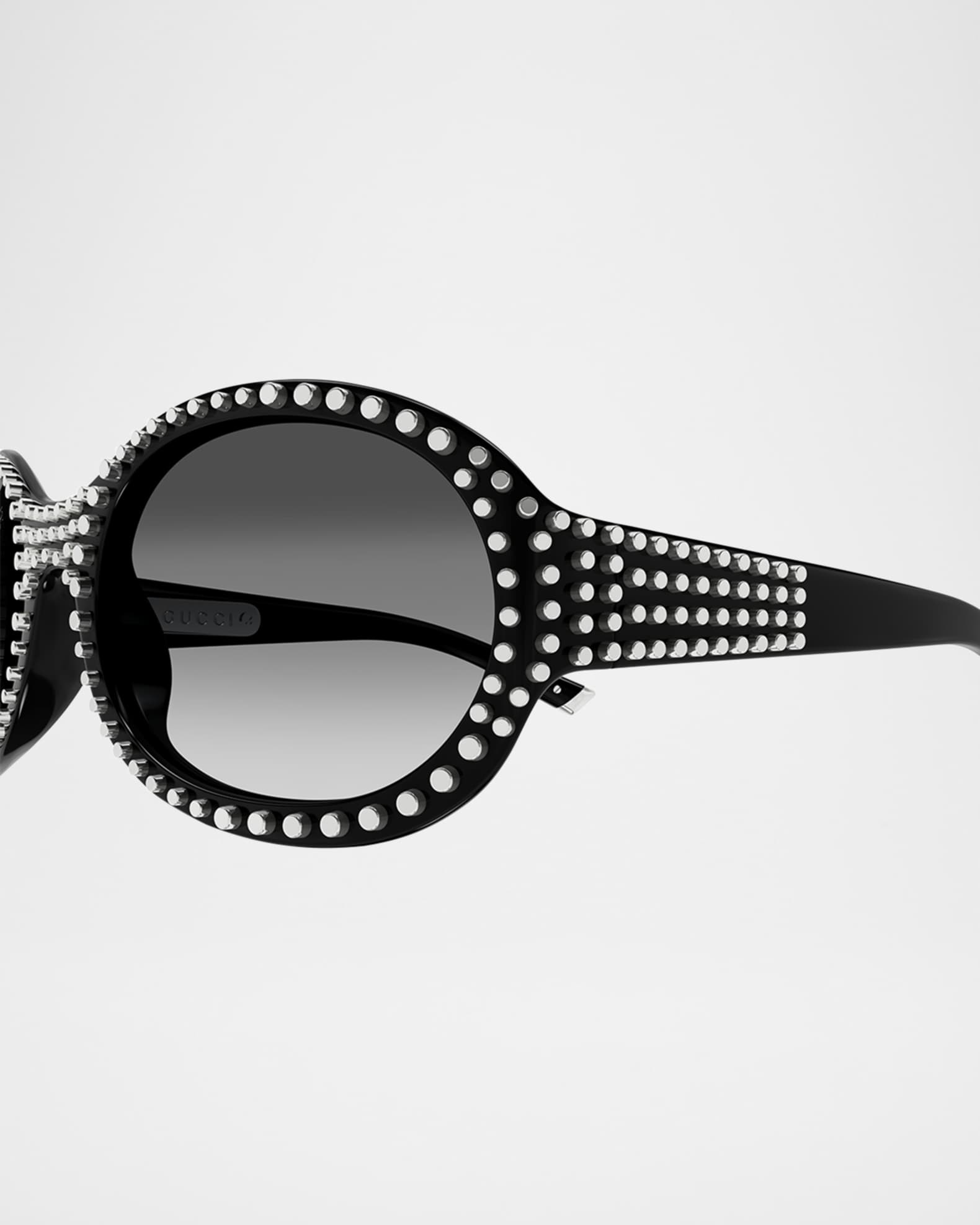 GG2013S Round Recycled Acetate Sunglasses 1