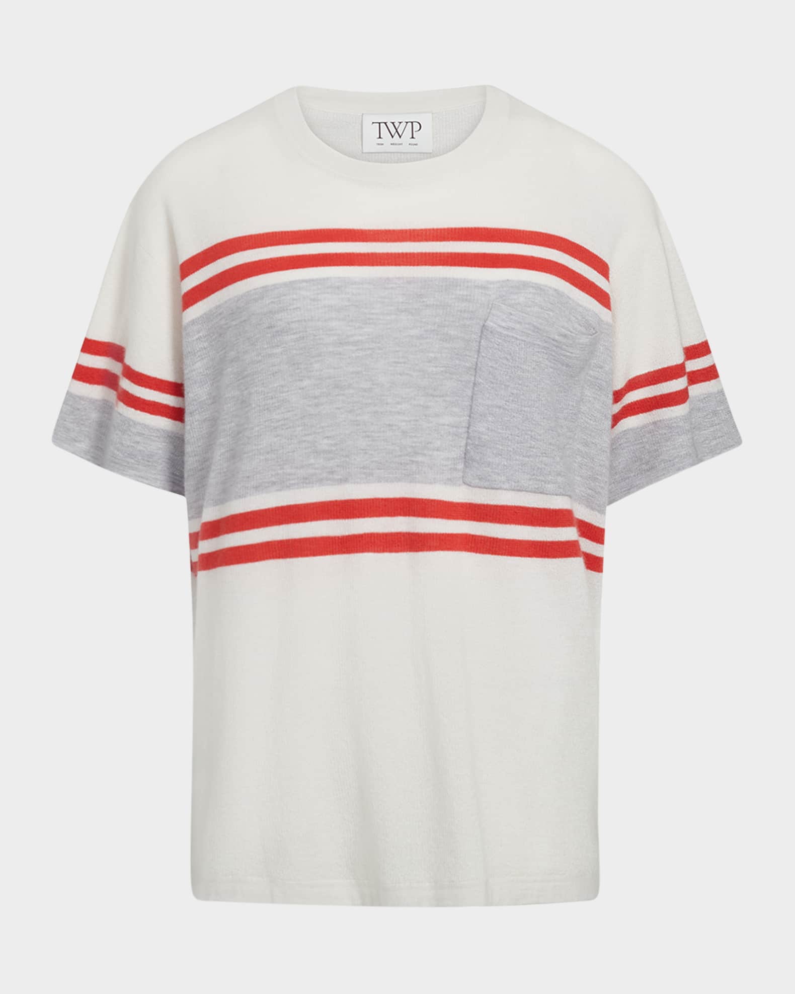 Engineered Stripe Big Boy Tee 0