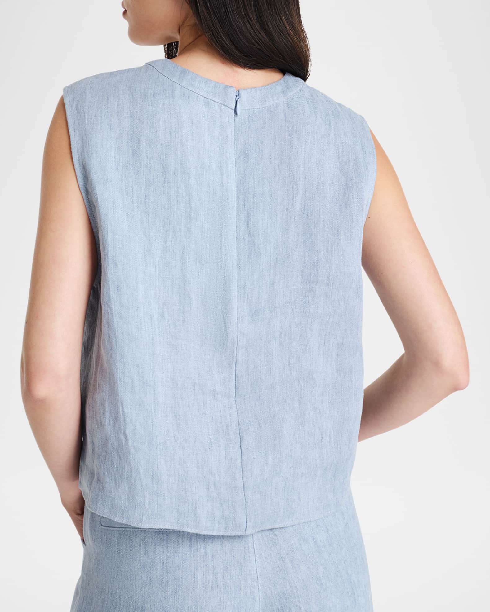 Cropped Hemp Muscle Tank 1